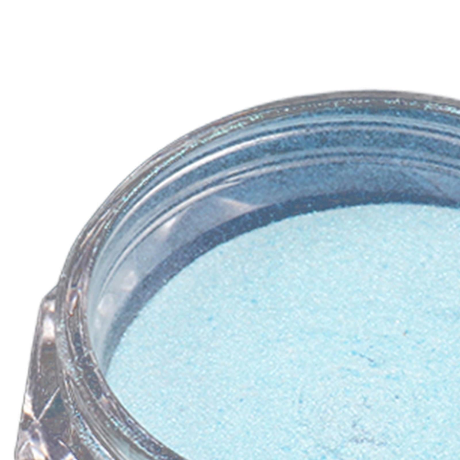 4xChrome Nail Powder Iridescent Pearlescent Mirror Effect for Professionals Blue