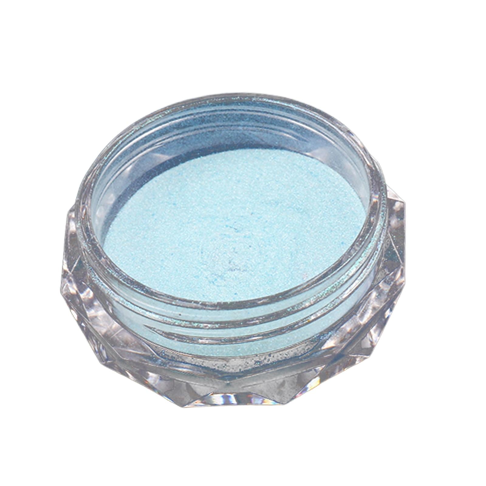 2xChrome Nail Powder Iridescent Pearlescent Mirror Effect for Professionals Blue