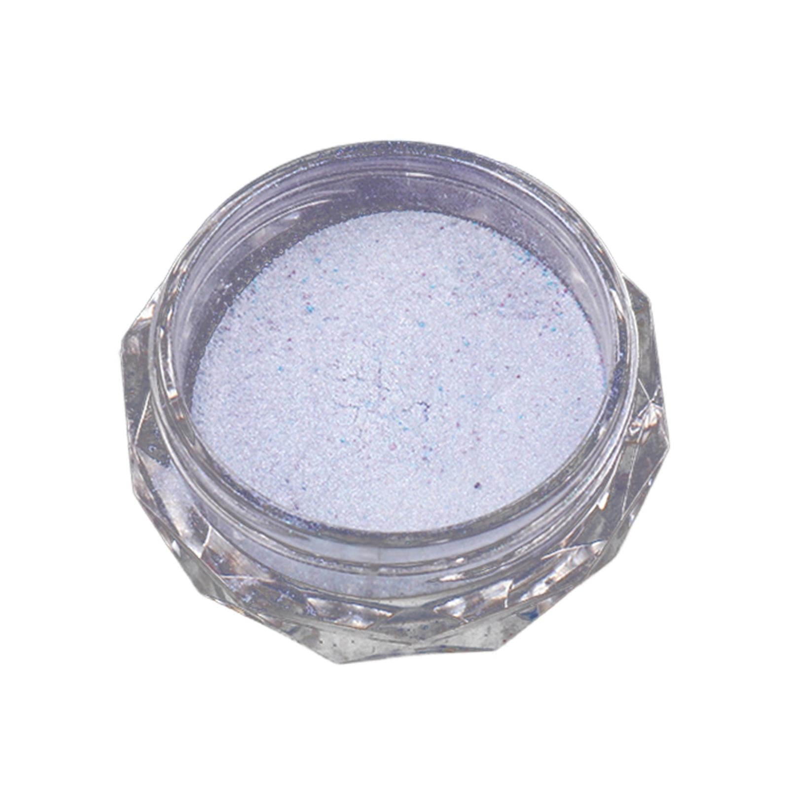 2xChrome Nail Powder Iridescent Pearlescent Mirror Effect for Professionals Deep Purple