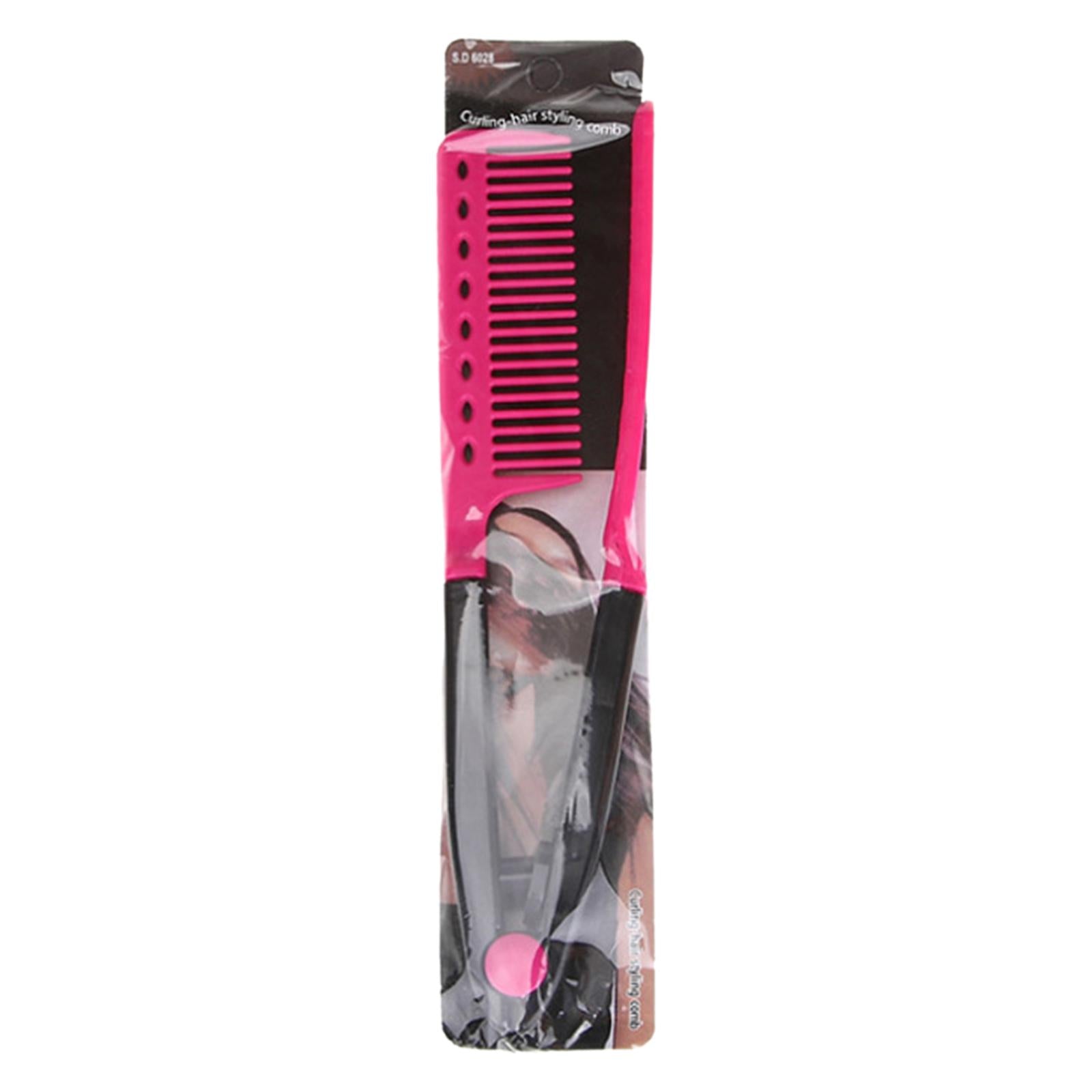 2xV Type Hair Straightening Comb Fashion Portable with A Firm Grip for Knotty Hair