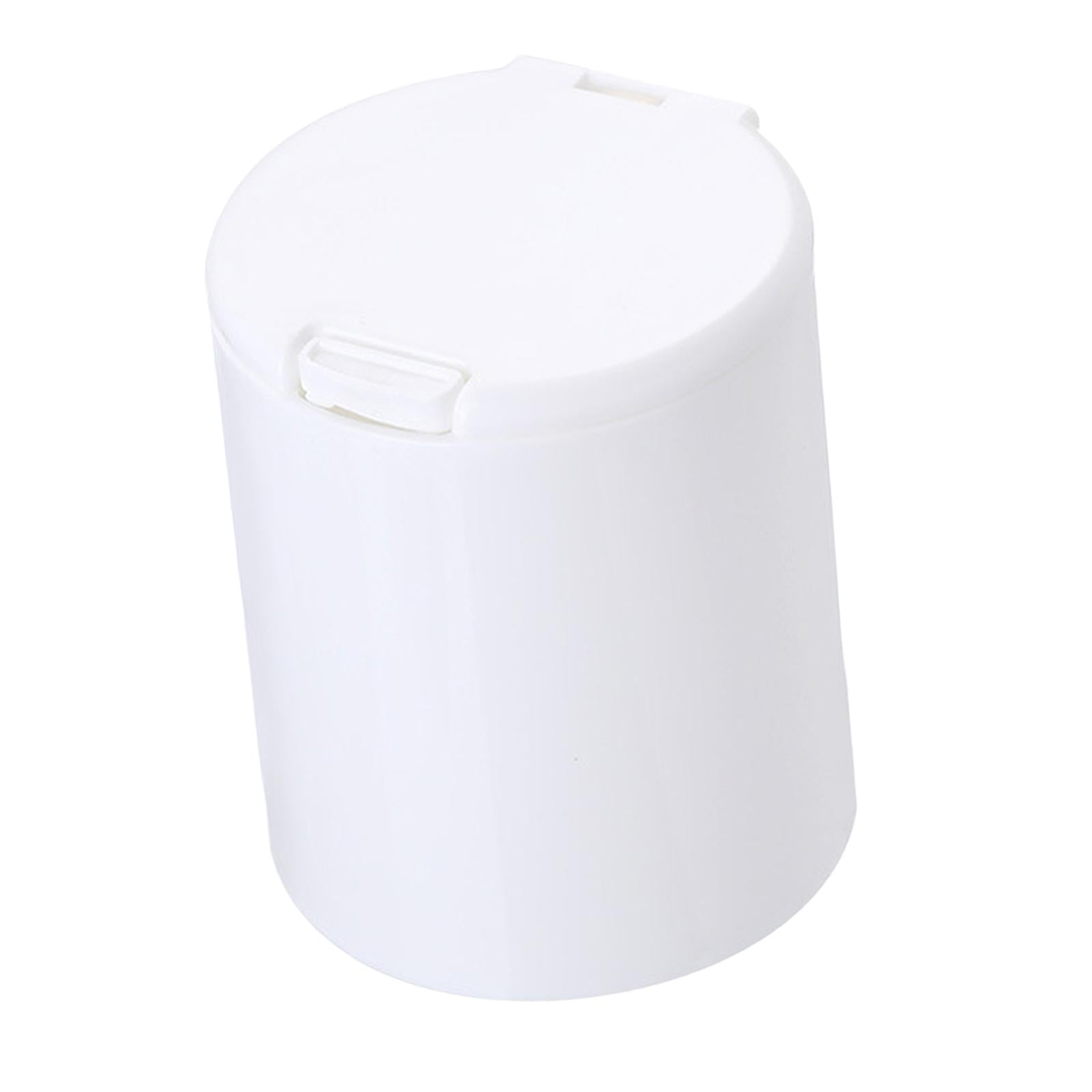 4xCotton Swabs Holder with Lid Household for Toothpick Cotton Ball Living Room S
