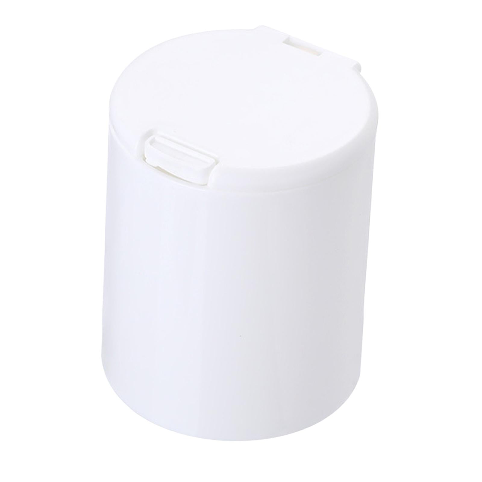 4xCotton Swabs Holder with Lid Household for Toothpick Cotton Ball Living Room S