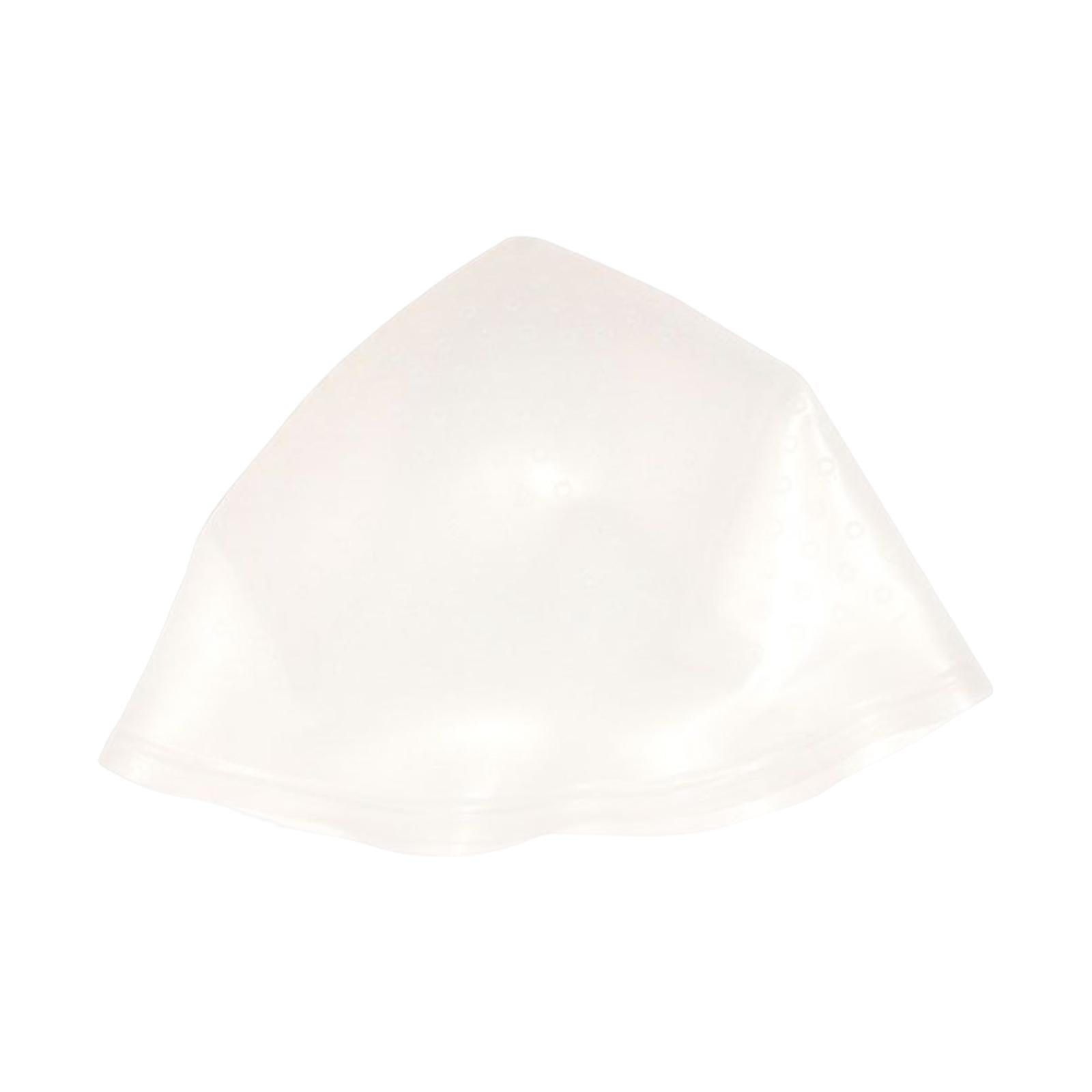 3xSilicone Highlighting Cap Hair Dye Coloring Hat Adjustable DIY Reusable Soft White