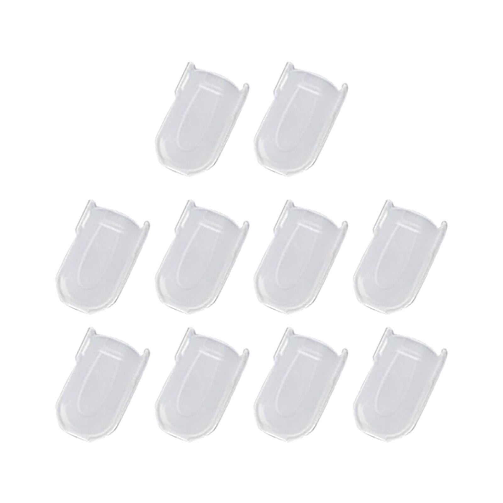 4x10 Pieces Nail Polish Remover Clips Professional Reusable for nails tips DIY