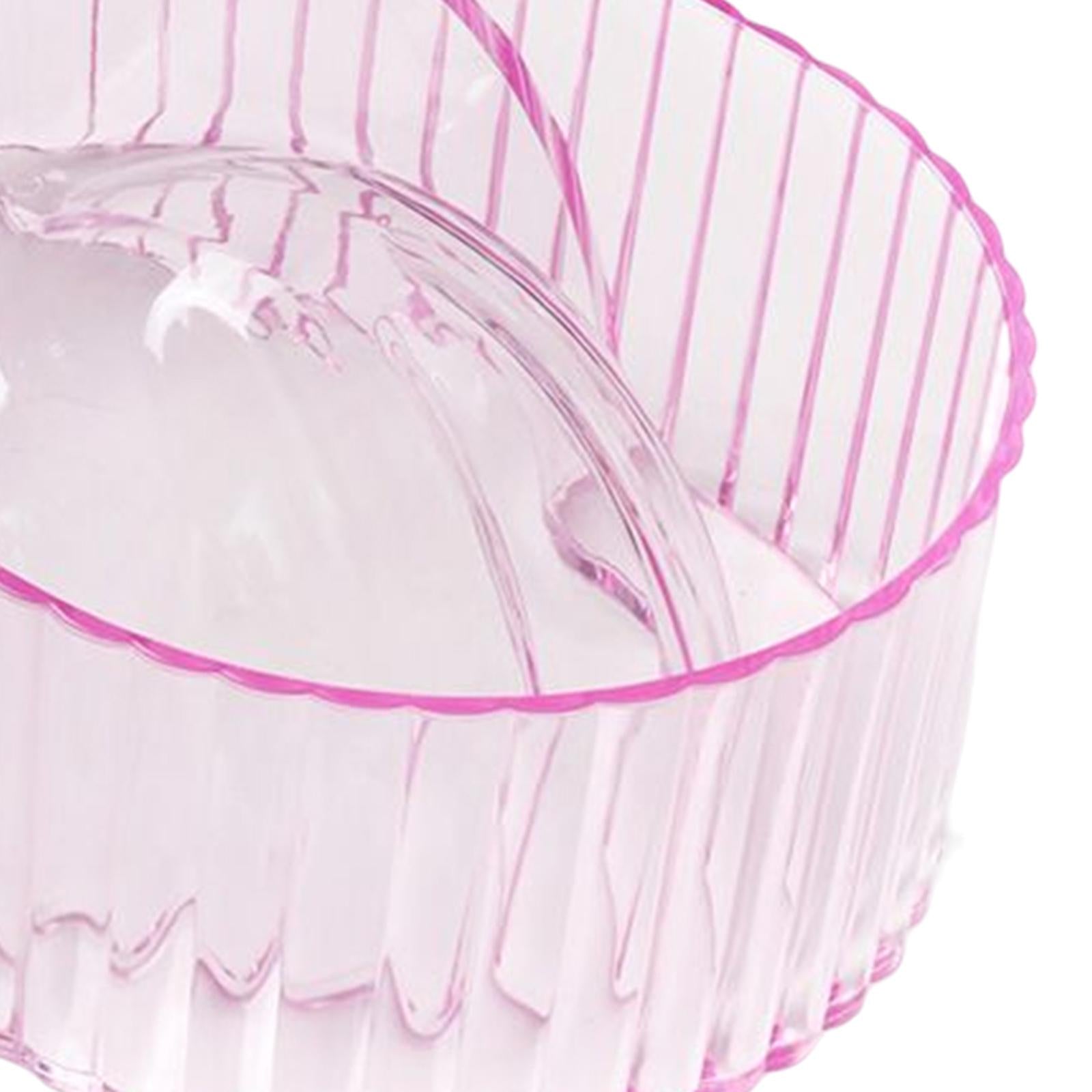 2xNail Soaking Bowl Nail Art Tool Manicure SPA Remover Acrylic for Home Salon Pink