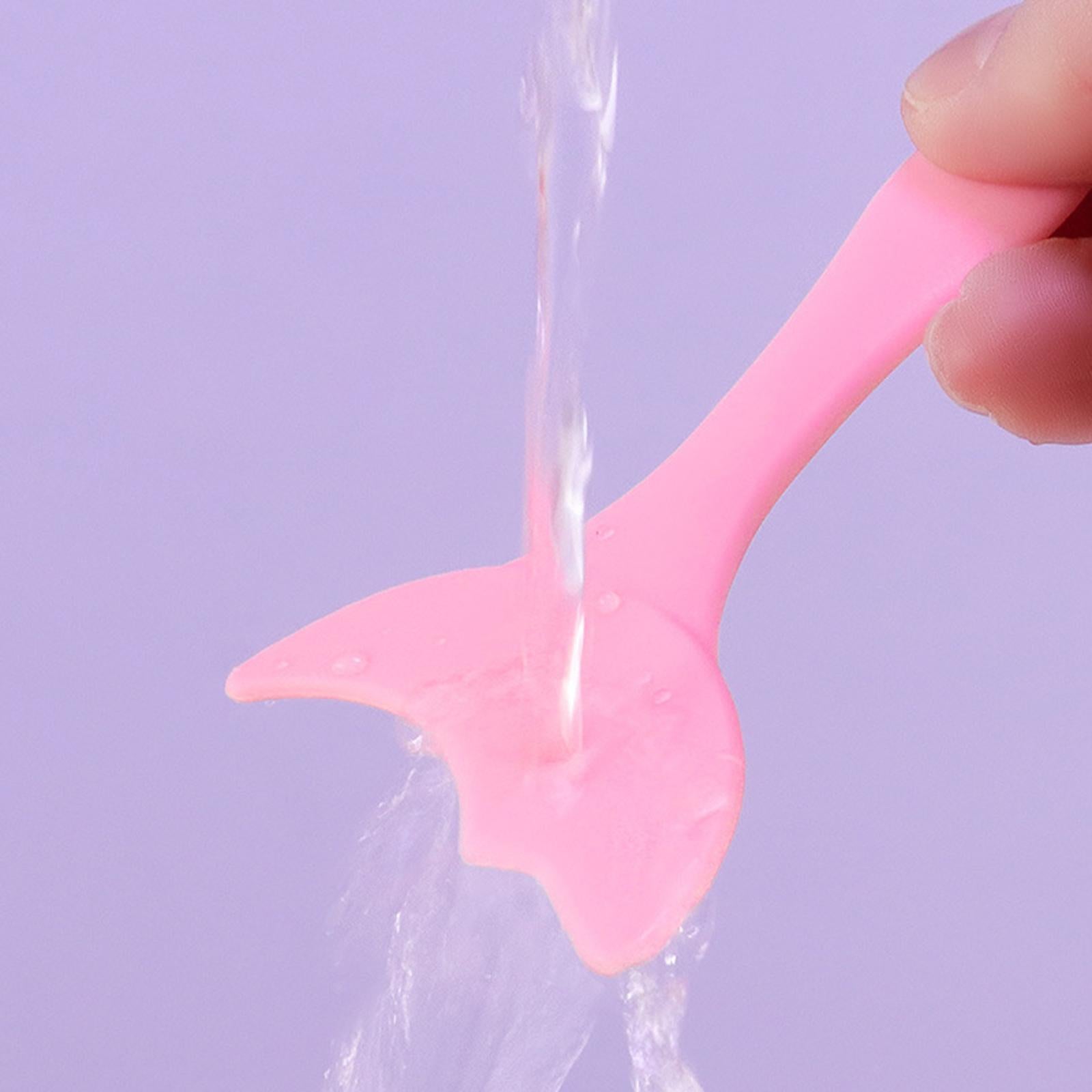 4xReusable Eyeliner Stencils Silicone Template Assistant Helper Washable pink 2pcs