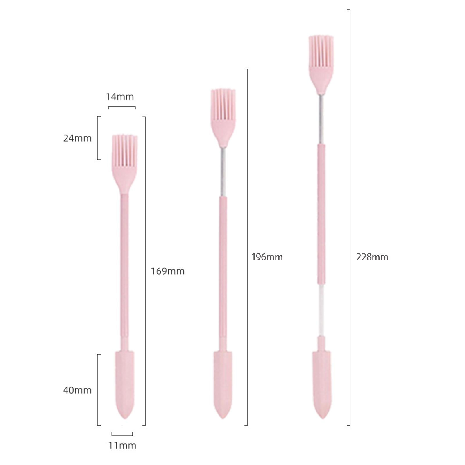 3x3 Pieces Makeup Mini Spatulas Lotion Stirrer for Condiment Nail Polish