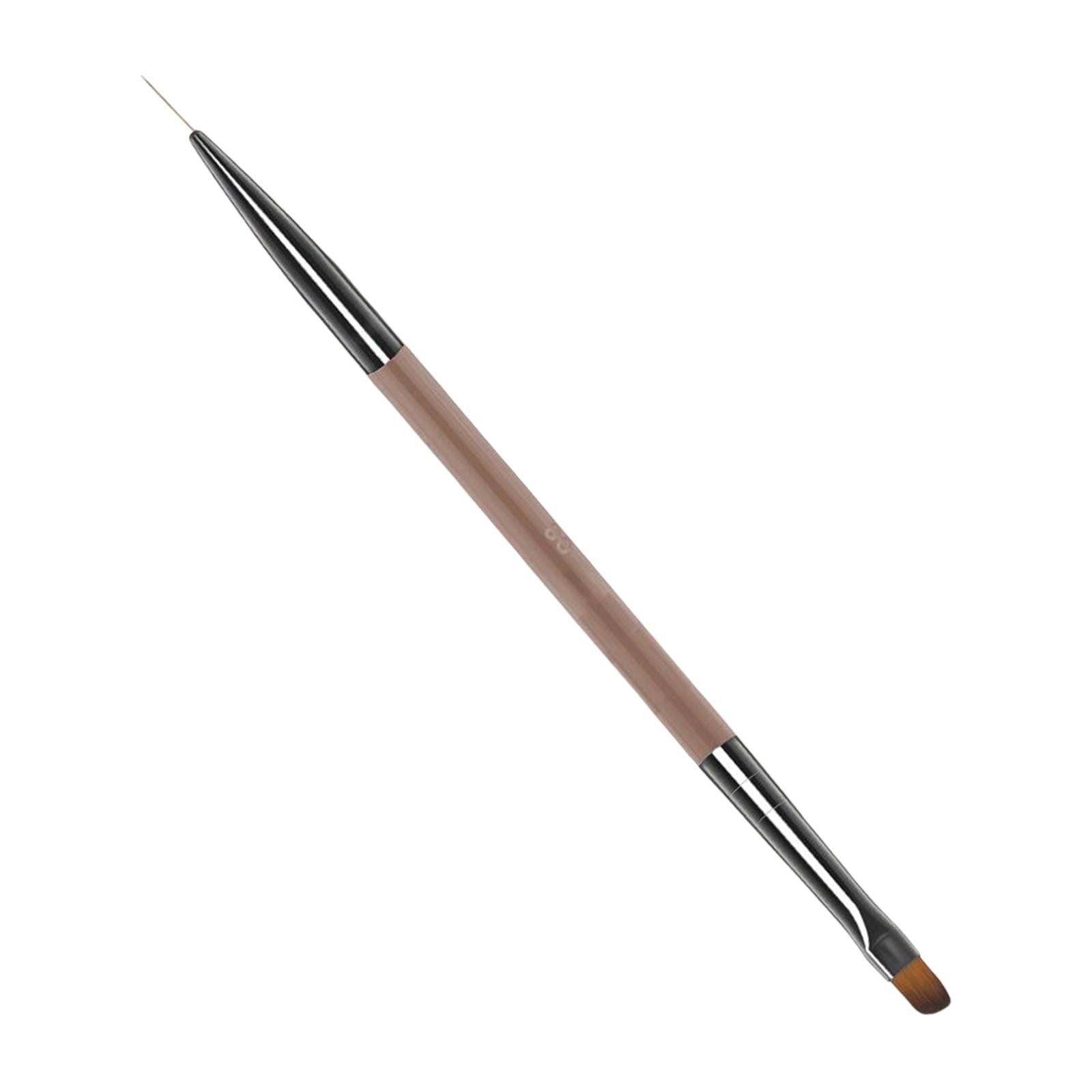 3xNail Art Pen Brush Nail Design Tool for Nail Salon Home DIY Nail Drawing Pen 8 Length 15.9cm