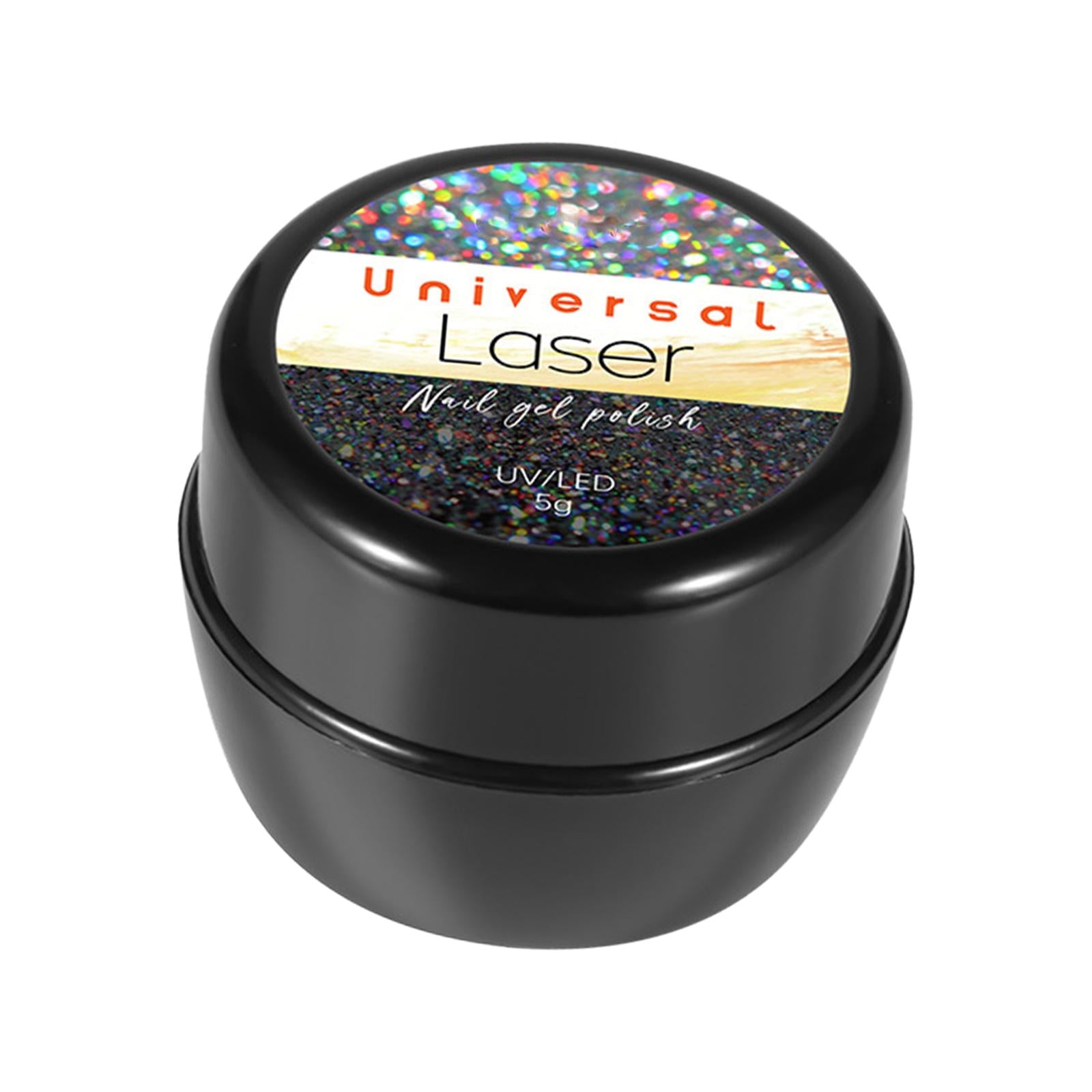 2xGlitter Gel Nail Polish Saprkling Sequins for Home DIY Manicure Nail Art