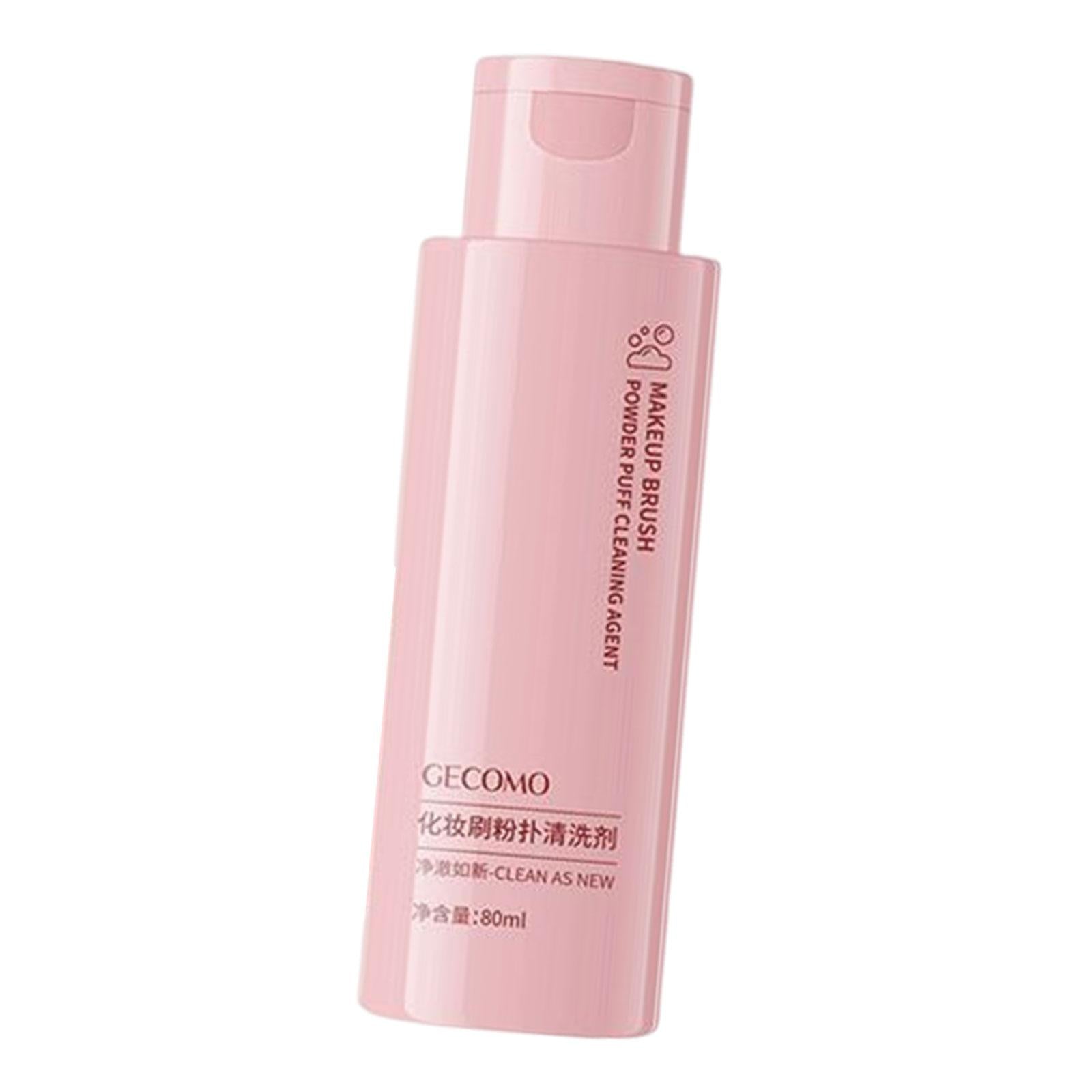 3xMakeup Brush Cleaner Cleaning Shampoo 80ml Make up Brush Cleanser for Travel