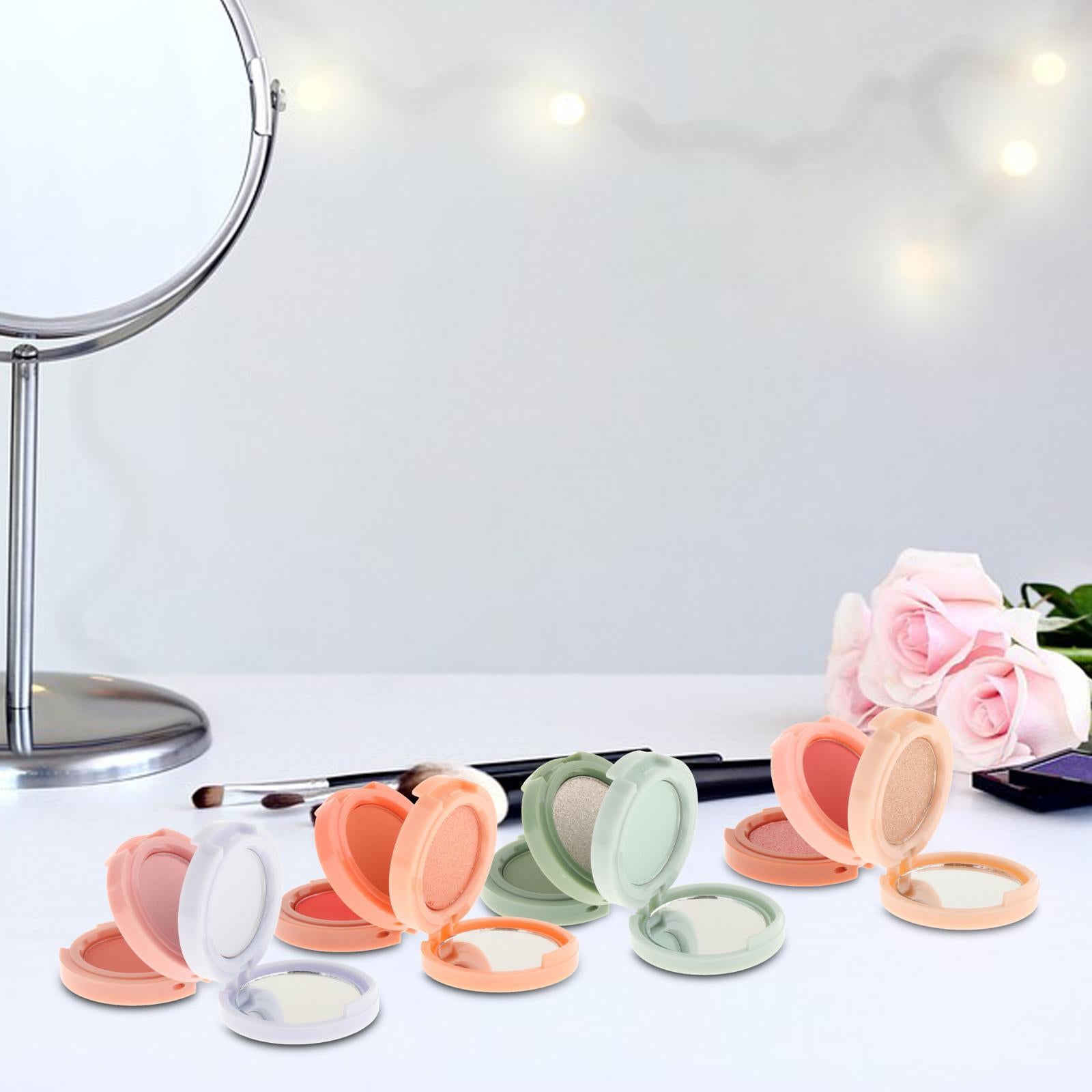3xBlush Palette Multifunctional Face Palette Blush Powder for Holiday Gift Set Style A