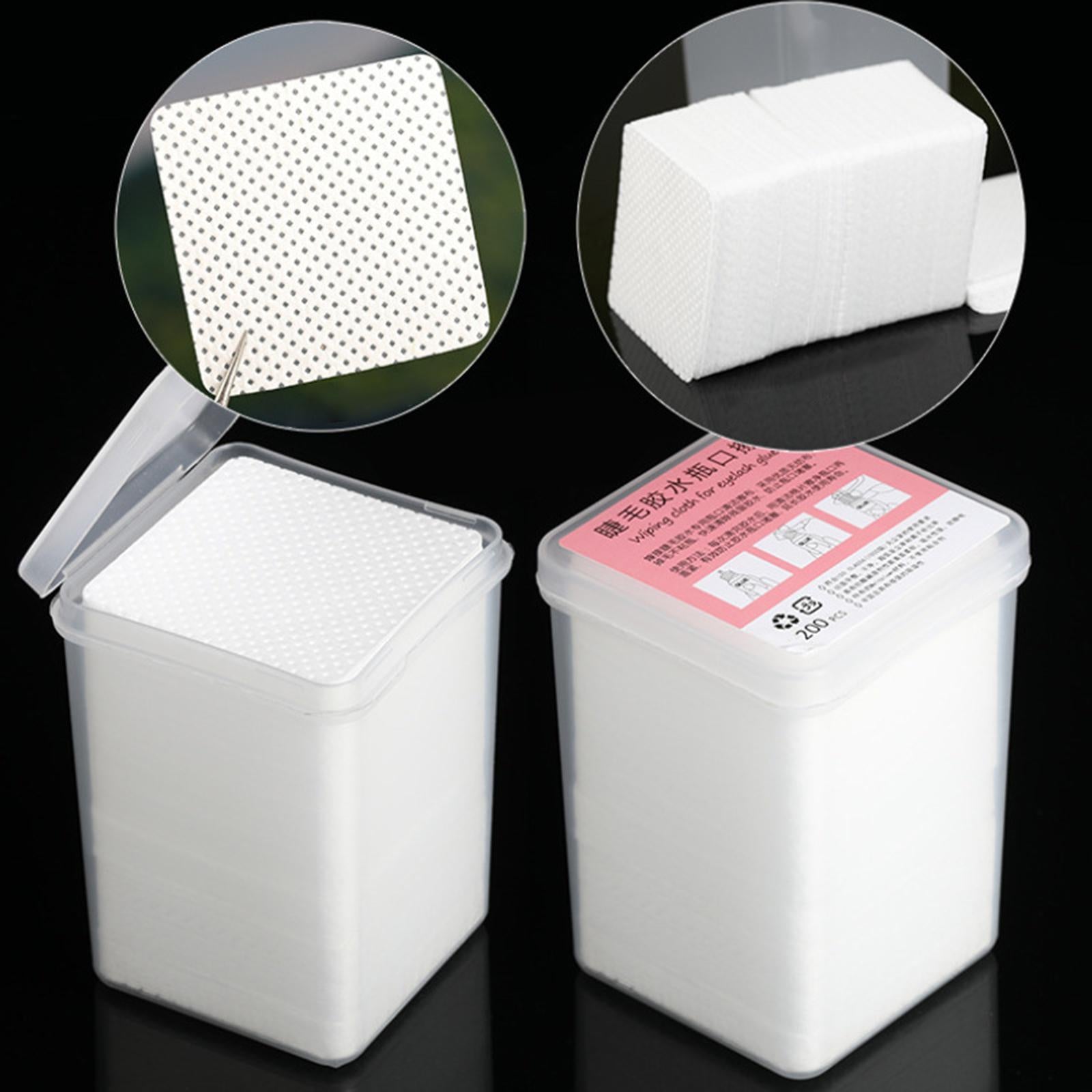 4x200Pcs Lash Extensions Glue Wipes for Eyelash Extension Eyelash Glue Cleaner