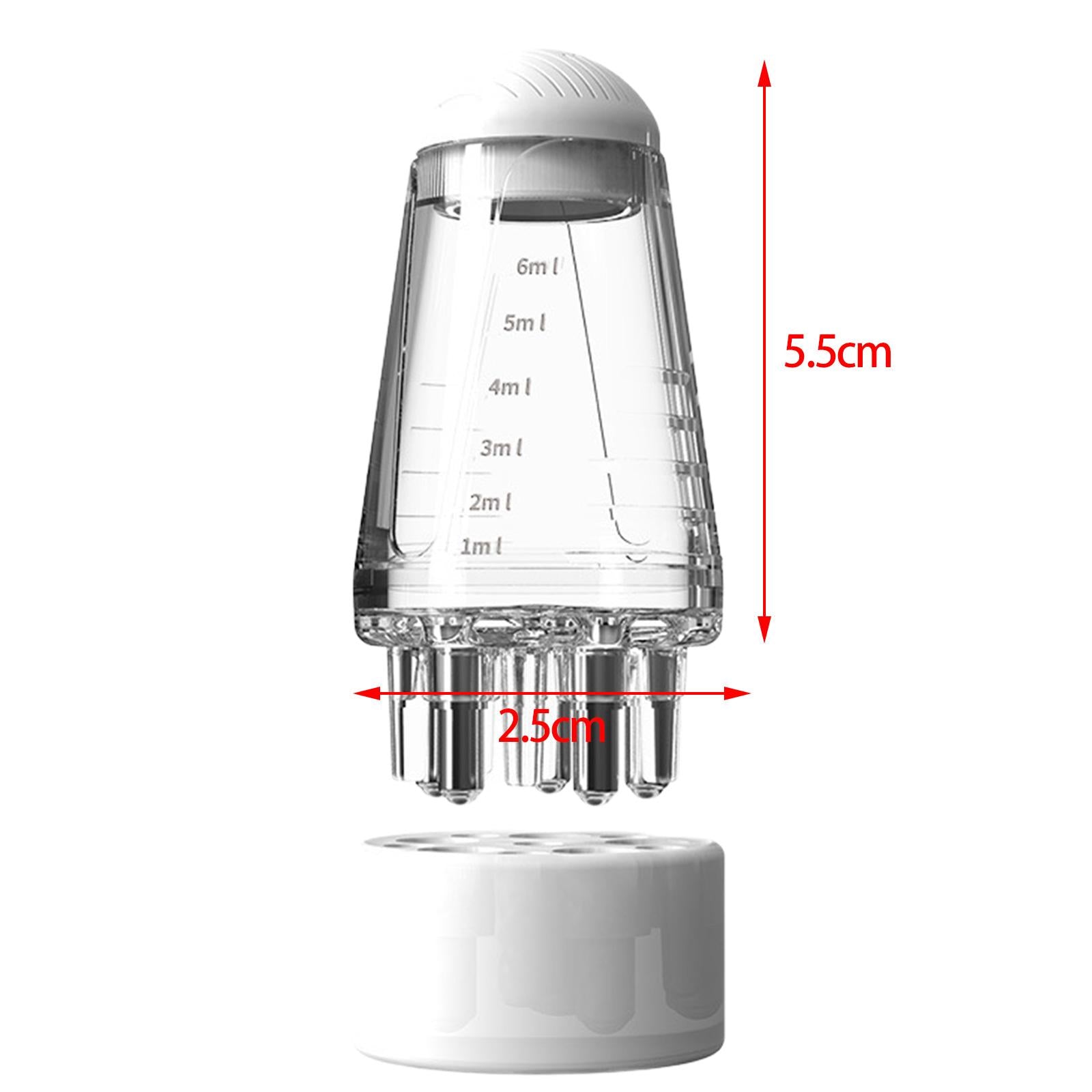 2xScalp Applicator Comb 6ml Portable Scalp Massager Brush Hair Oil Applicator