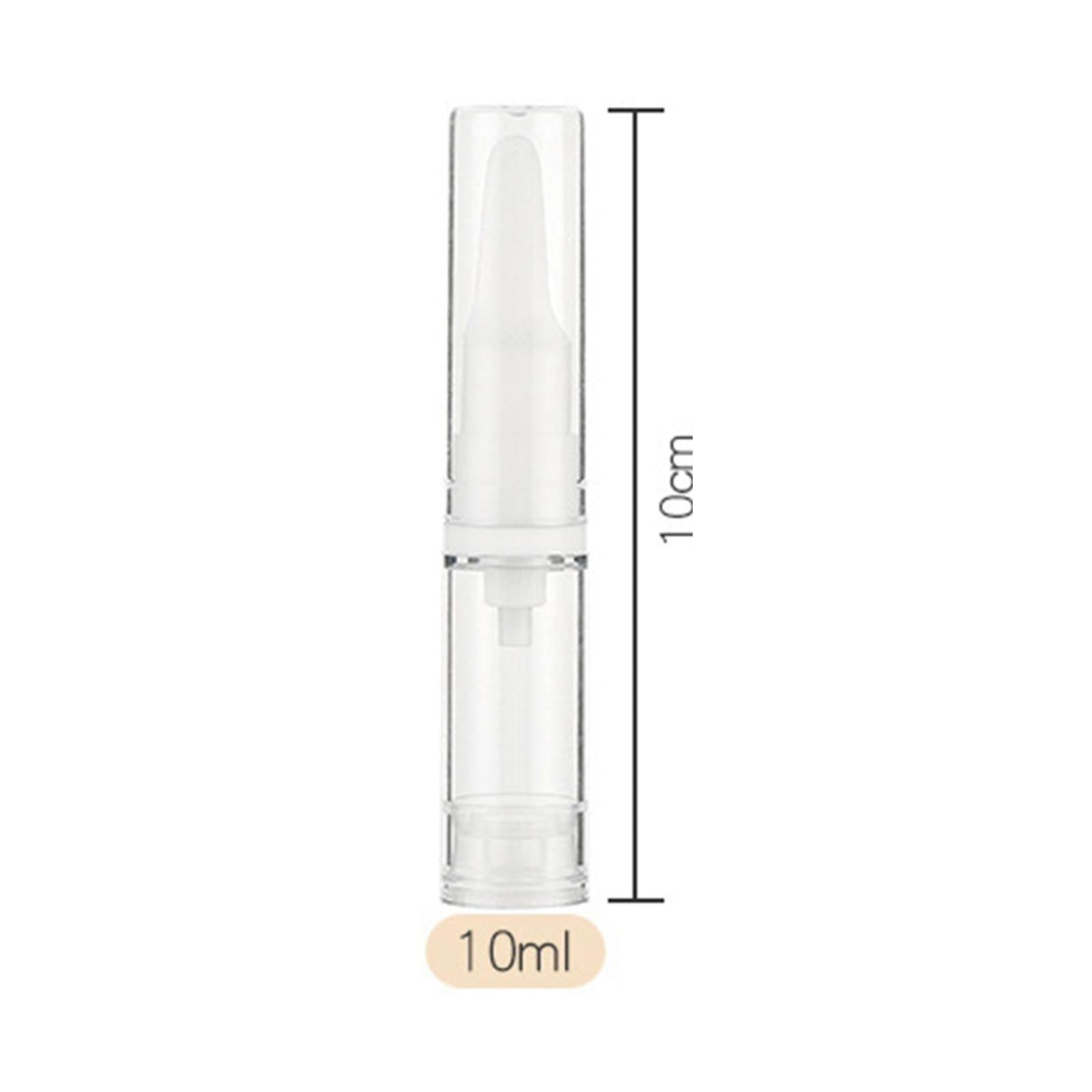 4x2x Travel Press Pump Bottles Foundations Makeup Lotion Vacuum Bottles 10ml