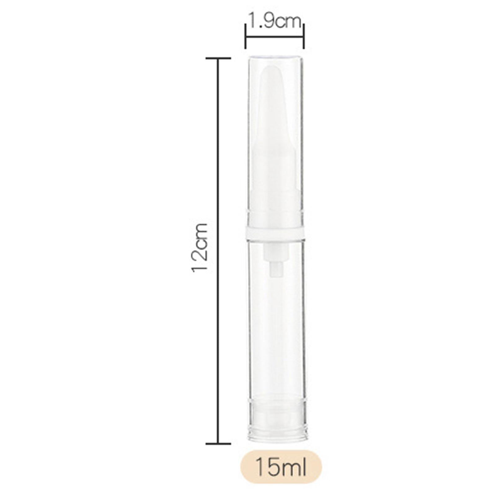 4x2x Travel Press Pump Bottles Foundations Makeup Lotion Vacuum Bottles 15ml