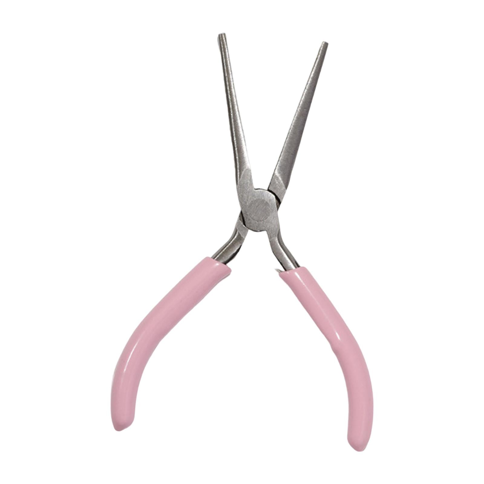 3xFalse Nail Shaping Tweezers Comfortable Grip Professional Nail Pinching Tool