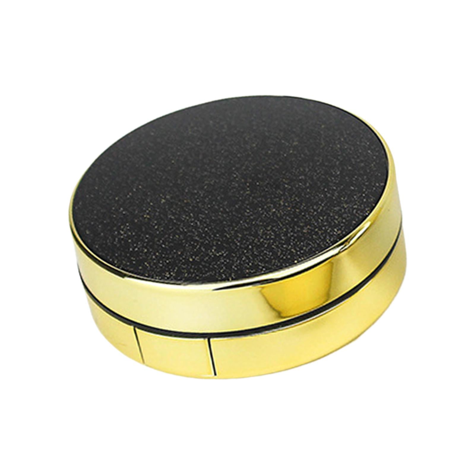 4xAir Cushion Box with Powder Puff Powder Case DIY Foundation BB cc Cream Case Black