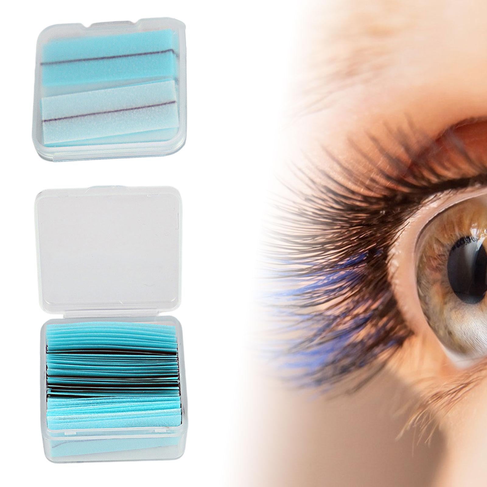 4xSelf Adhesive Lash Strips for False Eyelashes Reusable Black for Girls Women 10 Pieces