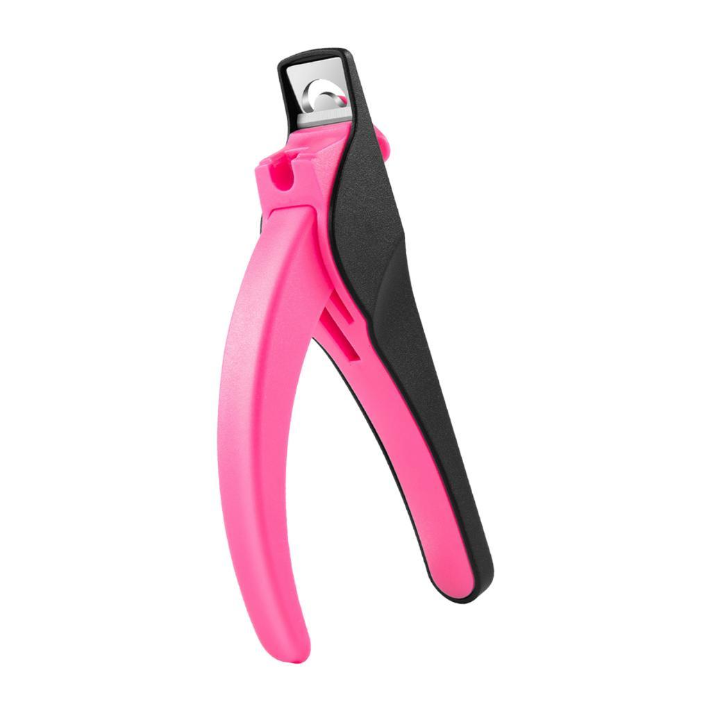 4xFalse Nail Tip Clipper Professional Manicure Tools for Beauty Nail Art Salon Black Red