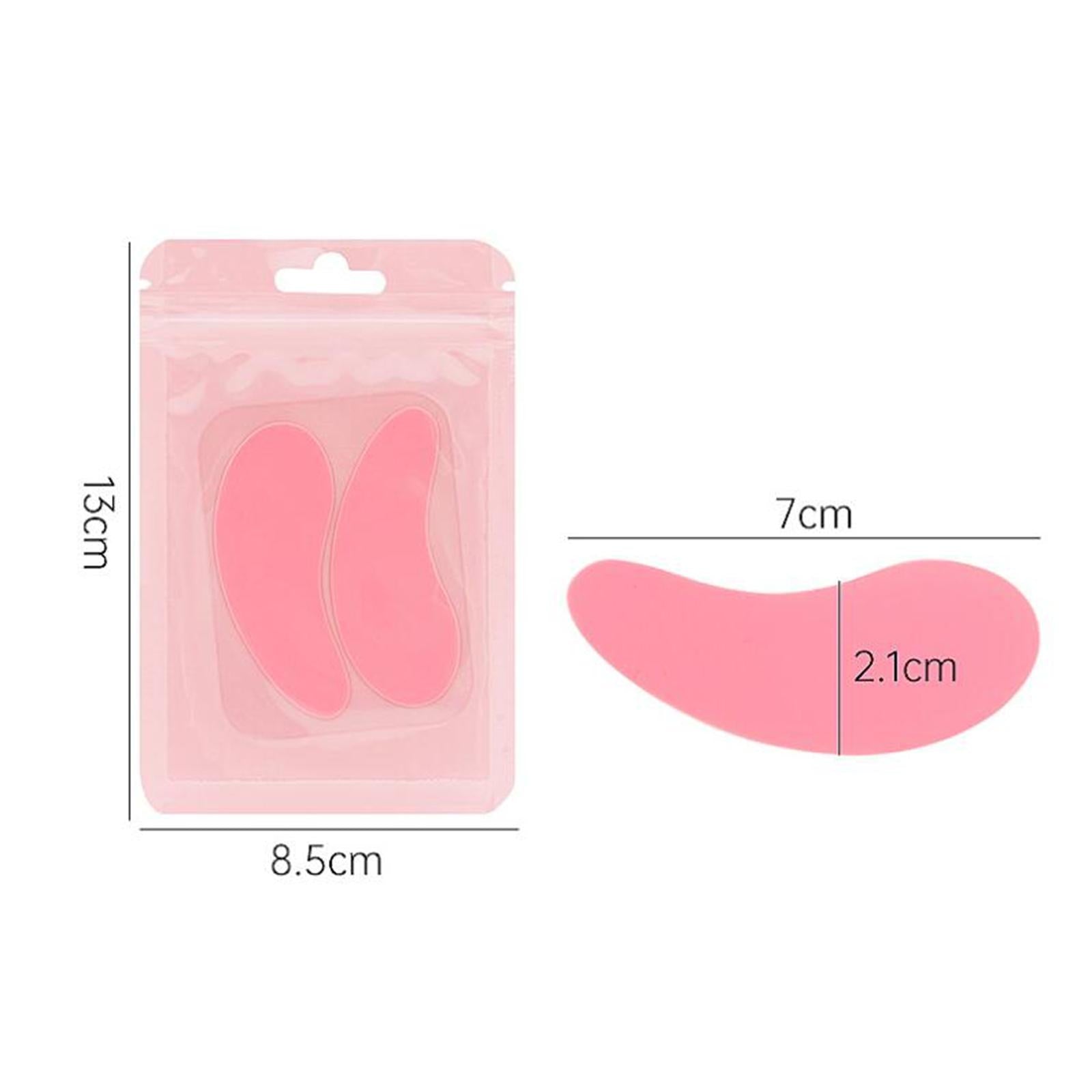 4xEyelash Extension under Eye Pads for Lash Extension Supplies Eyelash Tinting Pink