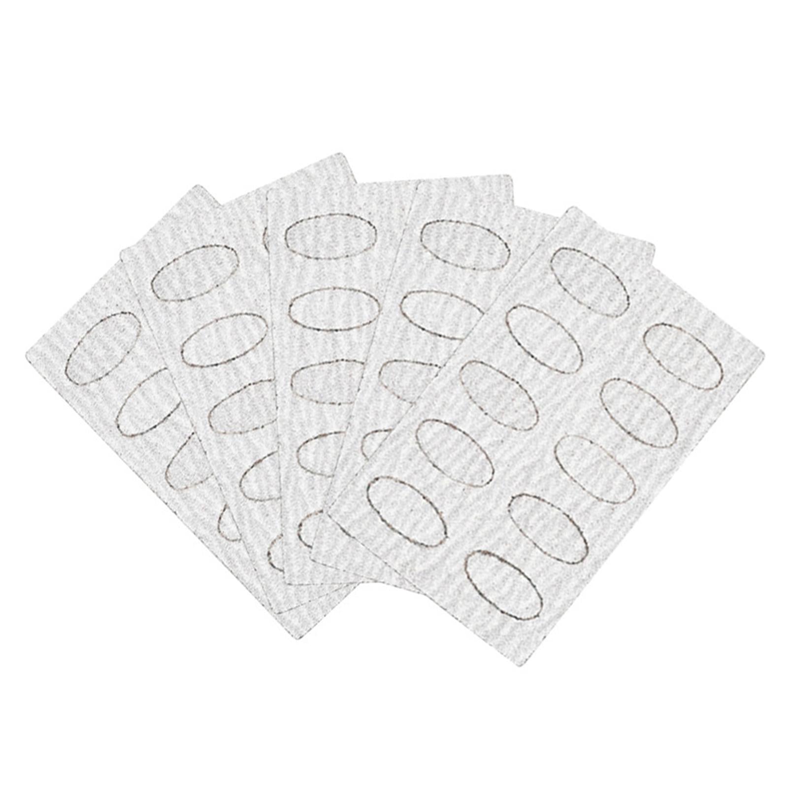 2x50Pcs Nail Pusher Replace Sanding Paper for Home SPA Salon Manicure Pedicure 240 Grit