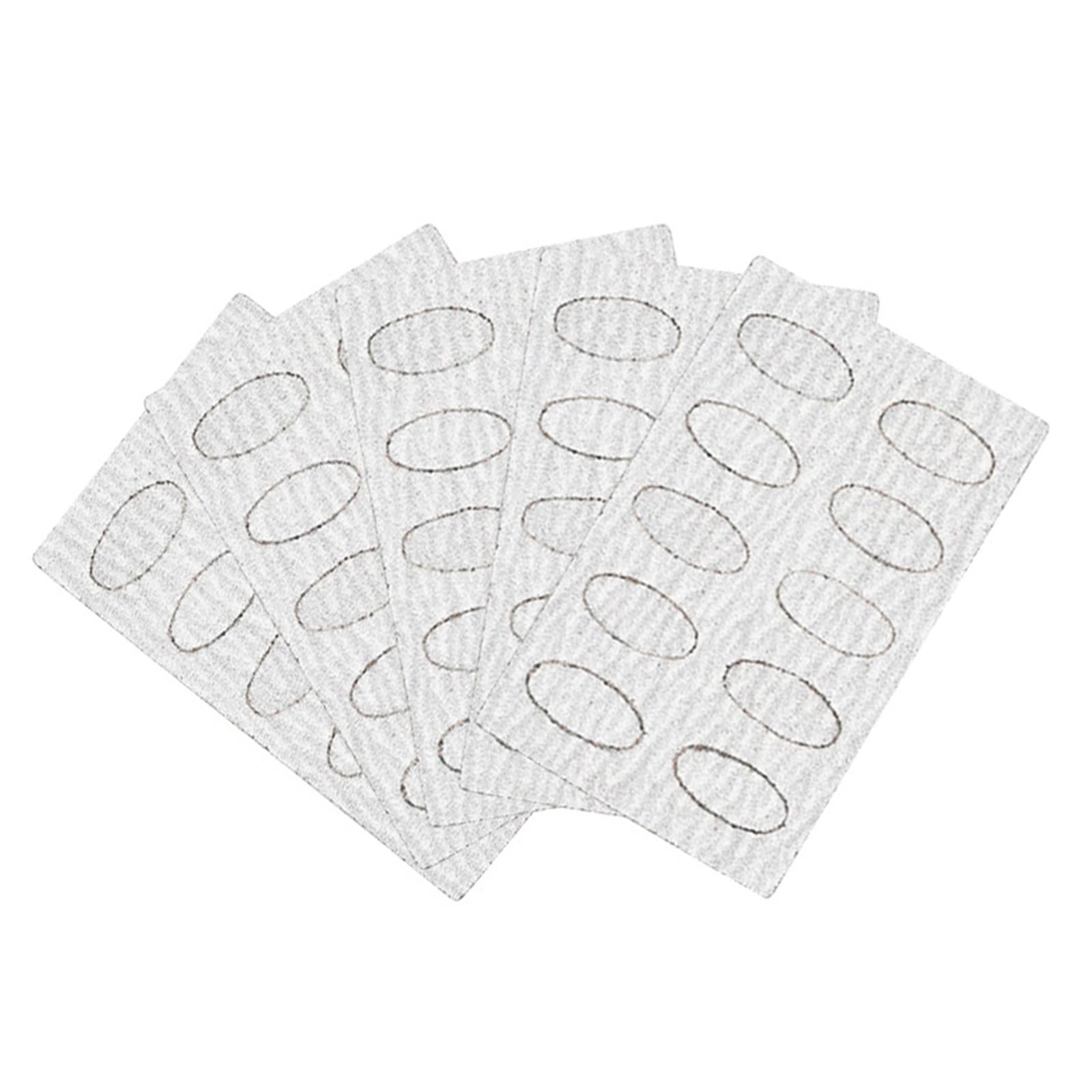 3x50Pcs Nail Pusher Replace Sanding Paper for Home SPA Salon Manicure Pedicure 240 Grit