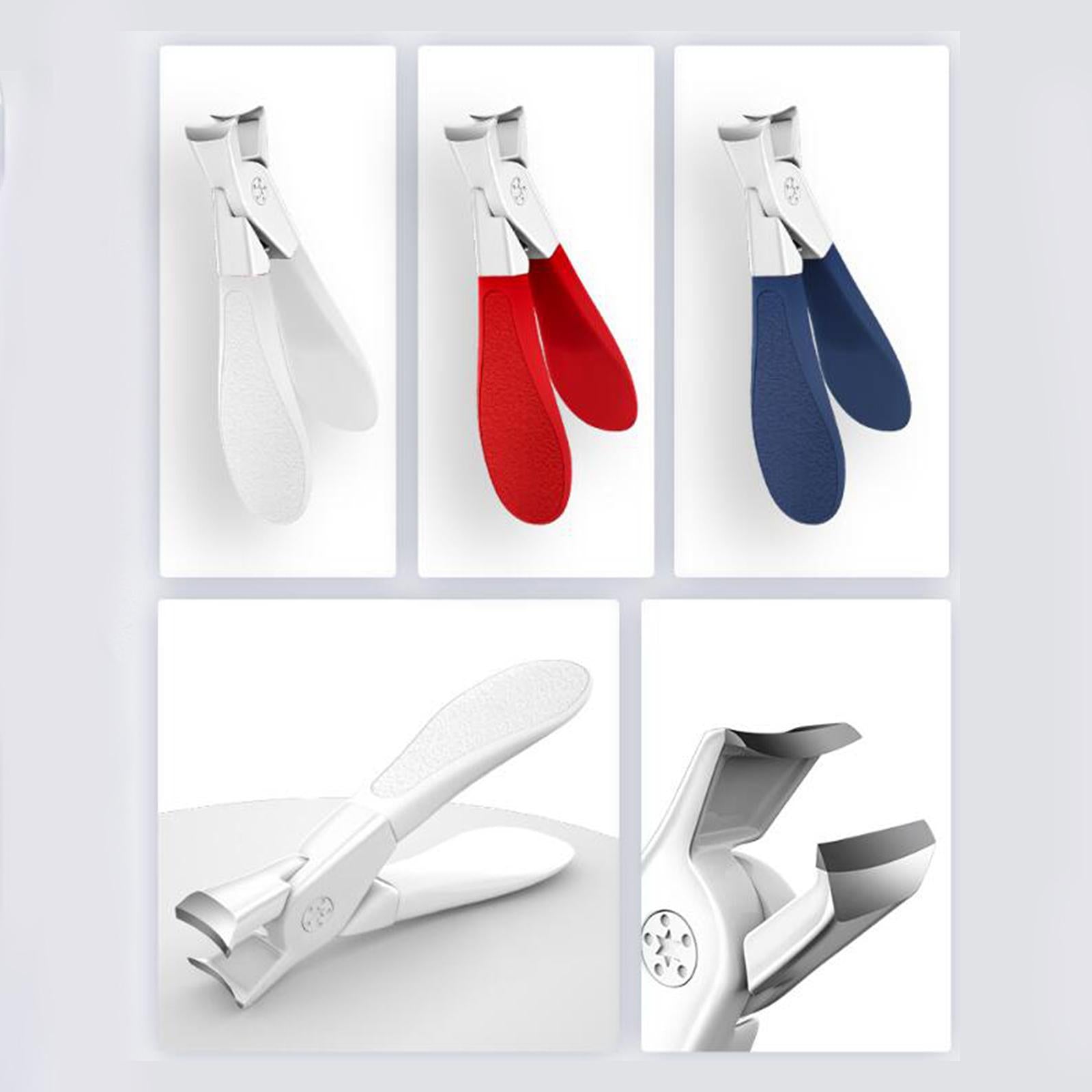 6xNail Clippers Toenail Clippers Cutter for Thick Nails Hard Toenail Men Women Blue