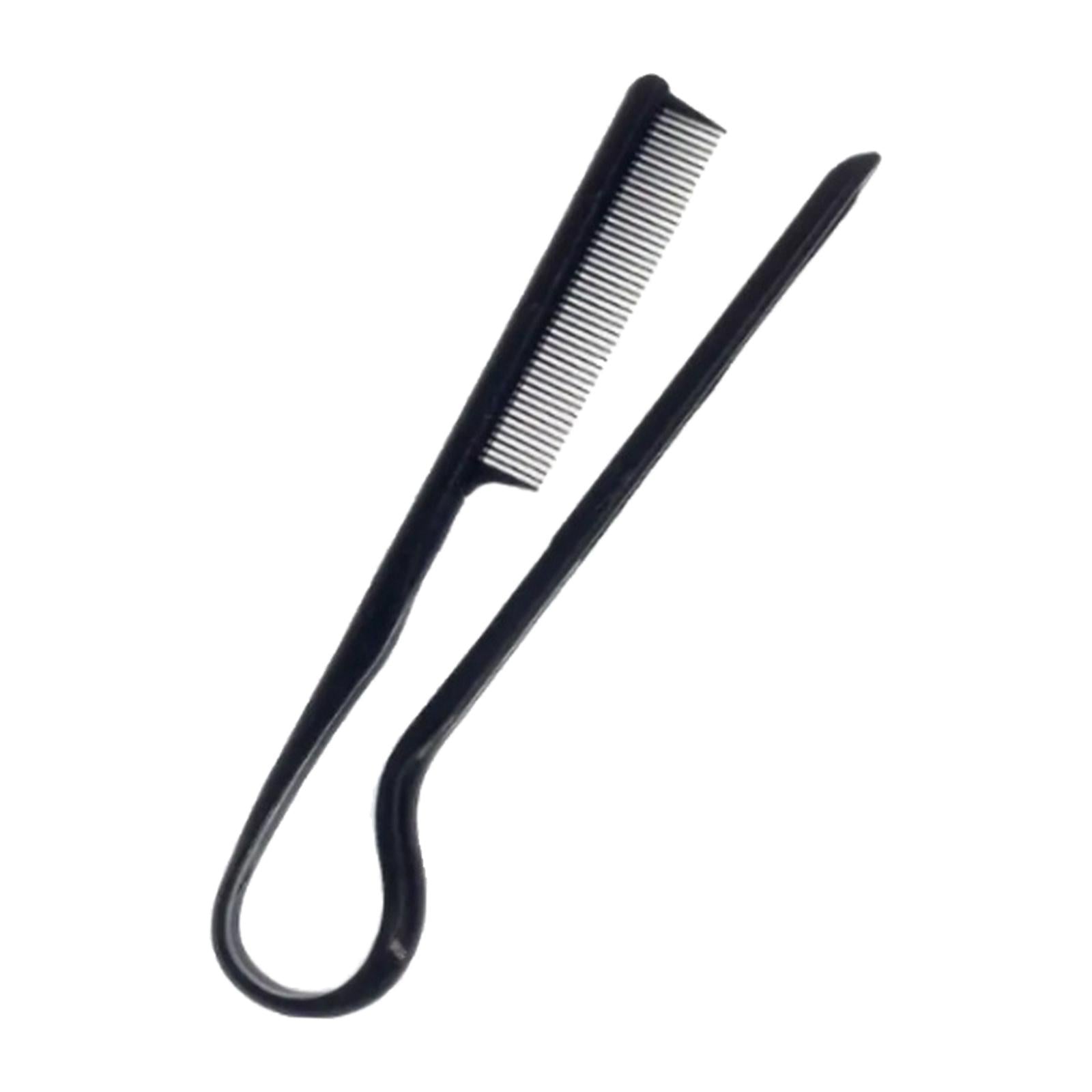 3xHair Straightening Comb Firm Grip Flat Iron Comb for Home Hairdressing Salon