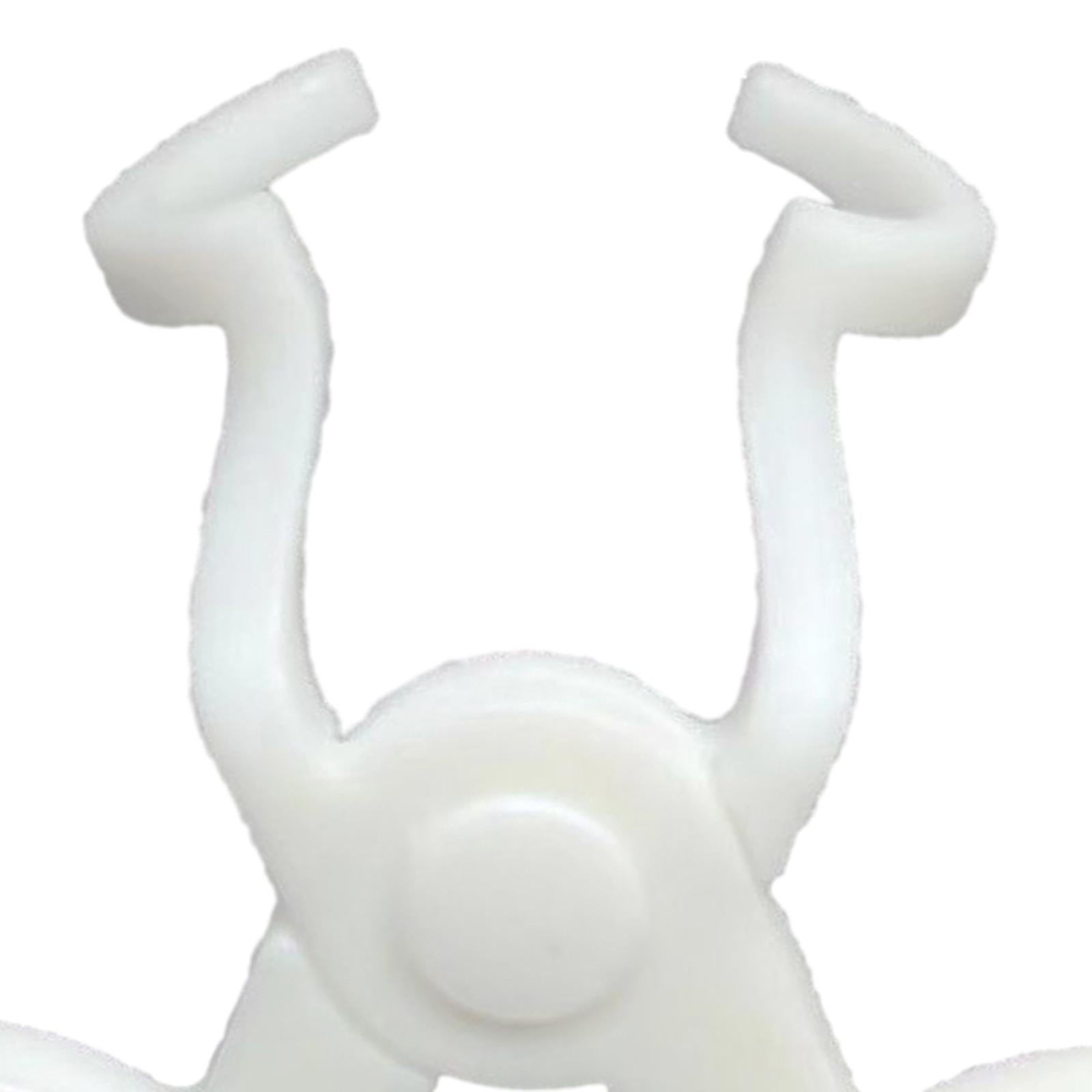 4xContact Lens wearing Tool Eyelid Stretching Tools Contact Lens wearing Aid White