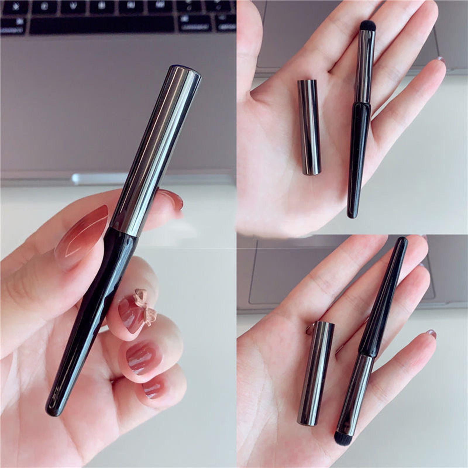 4xConcealer Brush Soft Lip Makeup Brush for Women Girls Beauty Salon Use