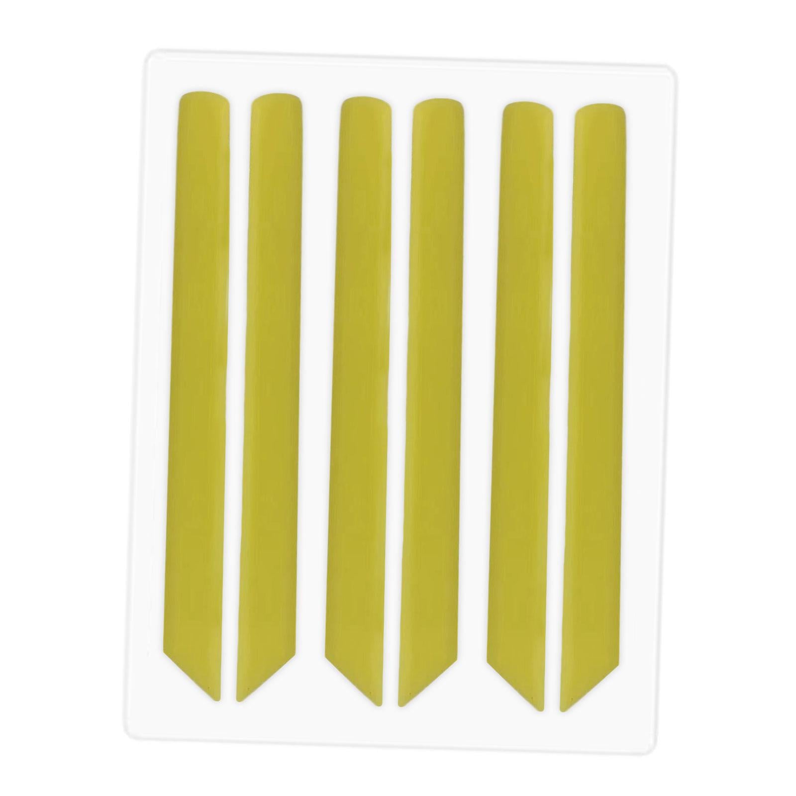 6x6x Eyelash Lifting Silicone Pads Lifting Silicone Pads Stripe for Mom Female Yellow