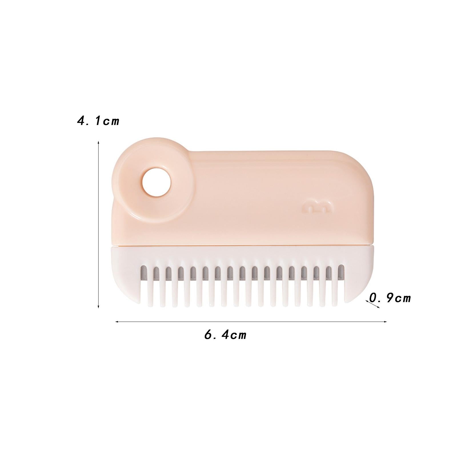 4xMini Hair Trimmer 2 in 1 Hair Cutting Thinning Comb for Home Use Woman Girls