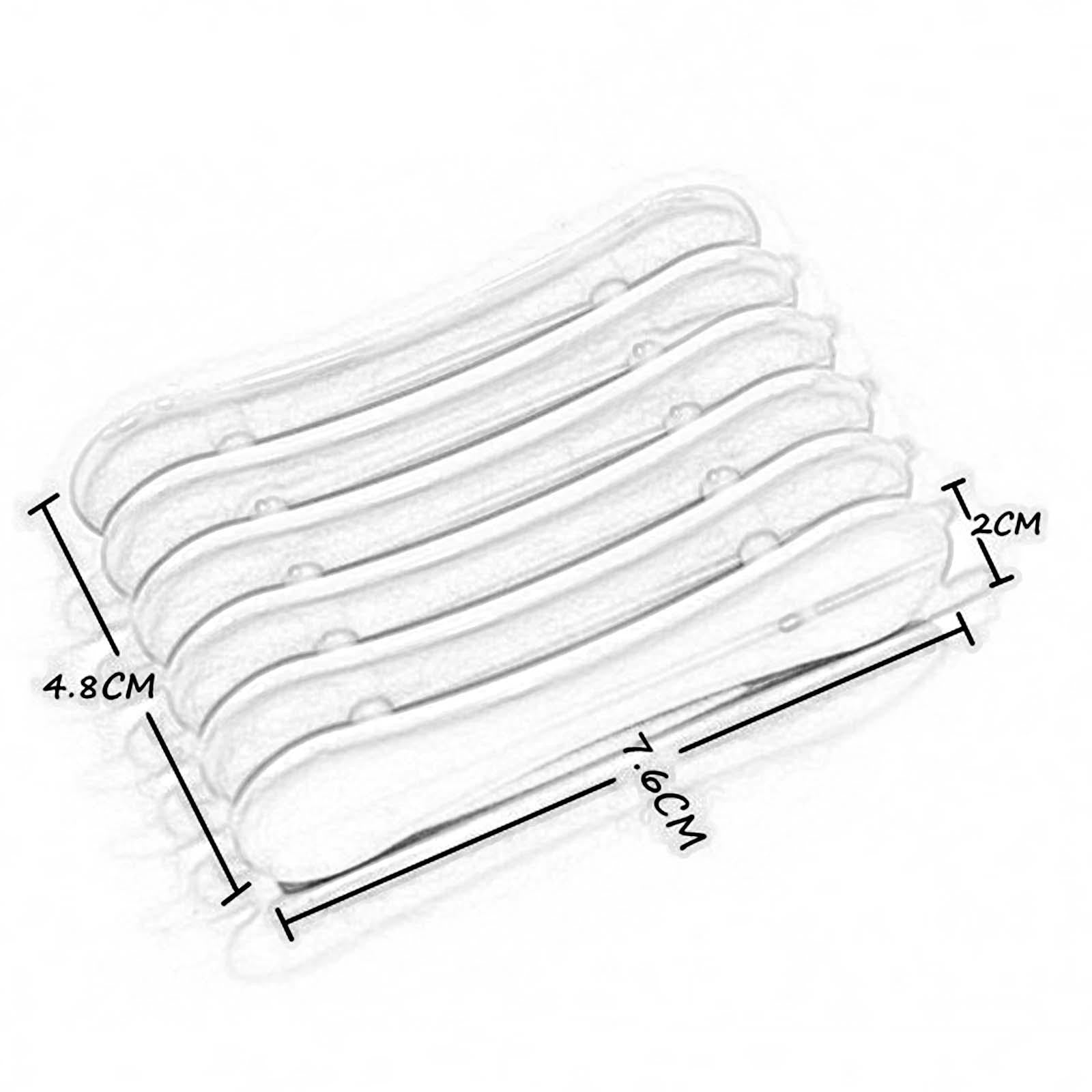 3x5 Grid Nail Art Brush Holder Durable for Eyebrow Pencil Nail Art Liner Brush transparent