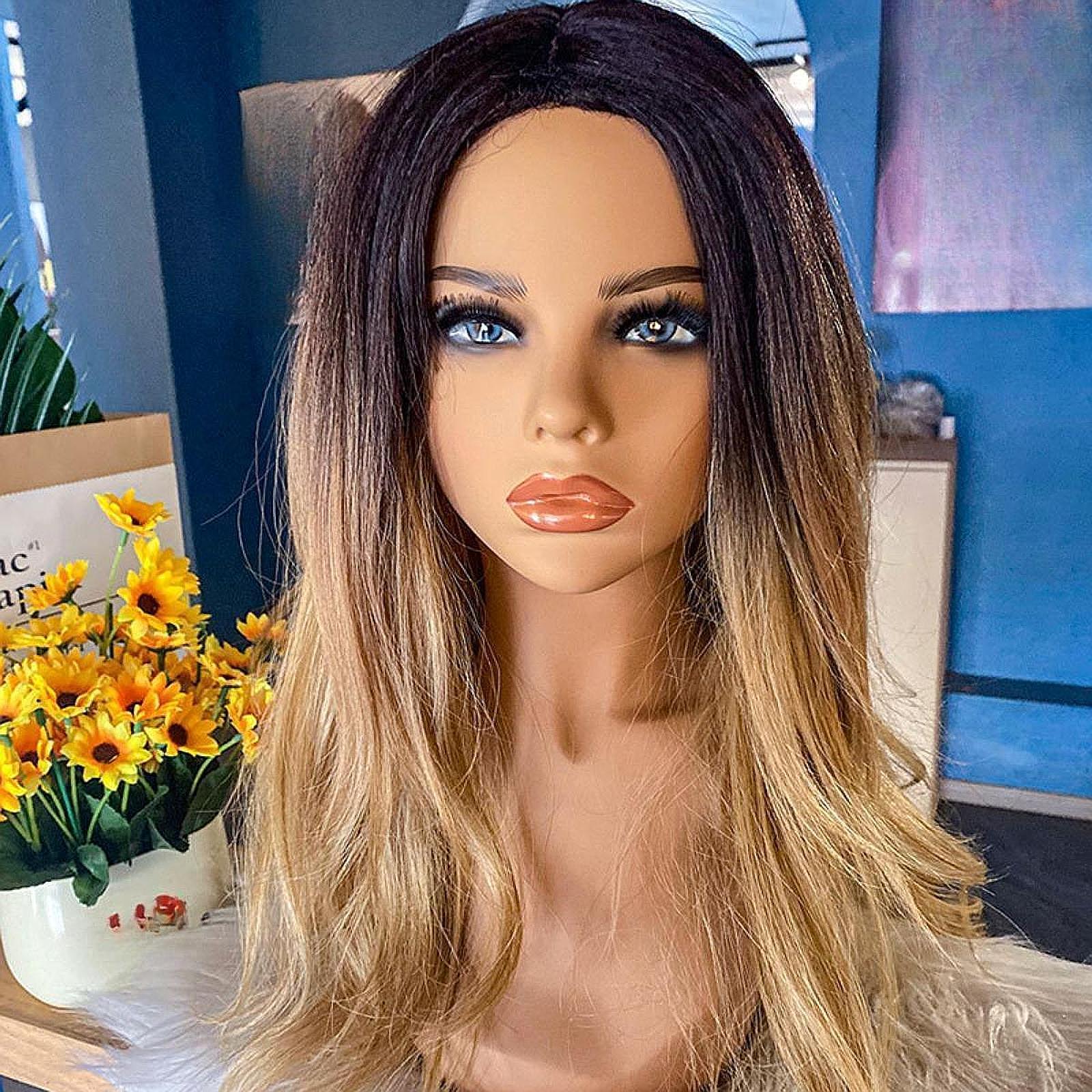 Bald Mannequin Head Professional Cosmetology Face for Wig Beauty Accessories DB01