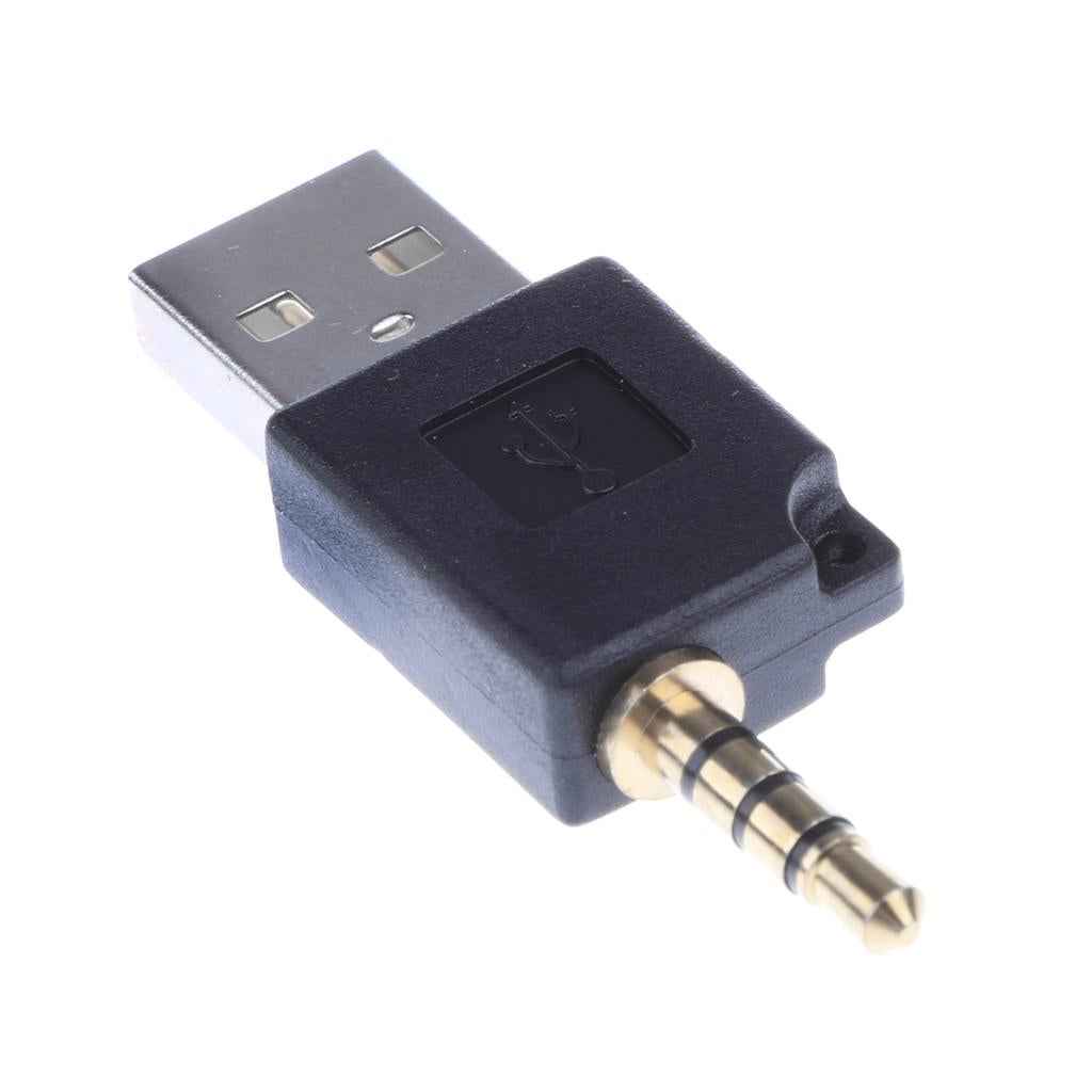 2 in 1 USB Data Sync Dock Charger for Apple iPod Shuffle 1st 2nd Generation Black