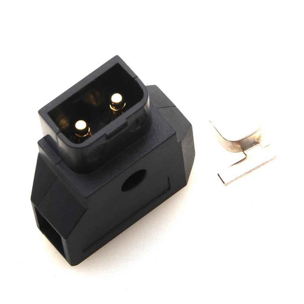 Male D-Tap Plug Connector For DSLR Rig Power Cable V-mount Anton Battery Black
