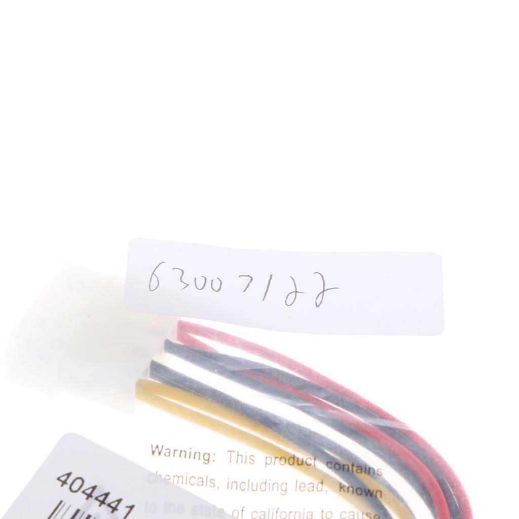 2x12V Cooling Fan SATA 4Pin to 4x3pin Convert Connector Extension Power Cable