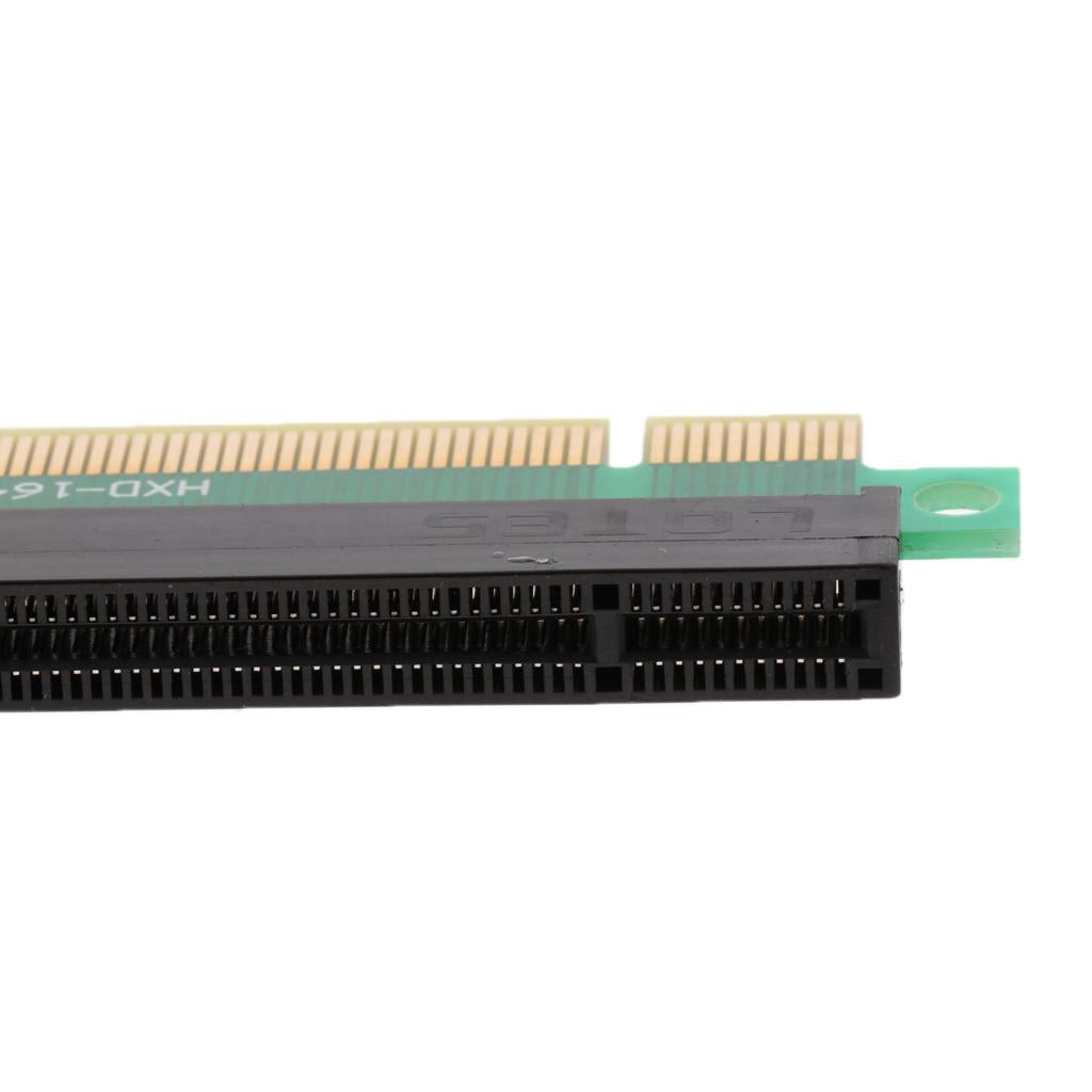 4xRiser PCI-E x16 Male to PCIE 16x Female Riser Card Expansion Adapter Board