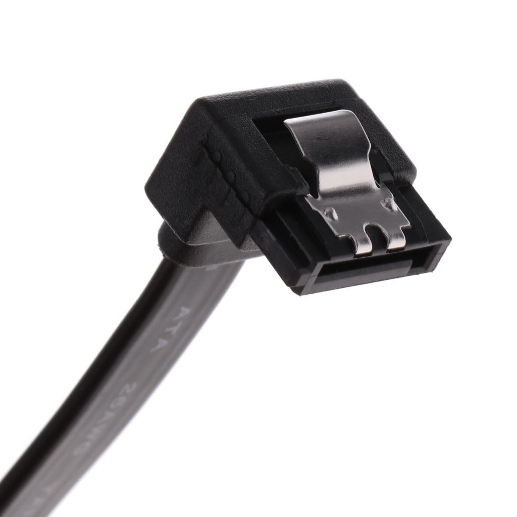 2xTwo-channel Serial Data Cable SATA3.0 SSD Solid Hard Drive Cord Line 6Gbps