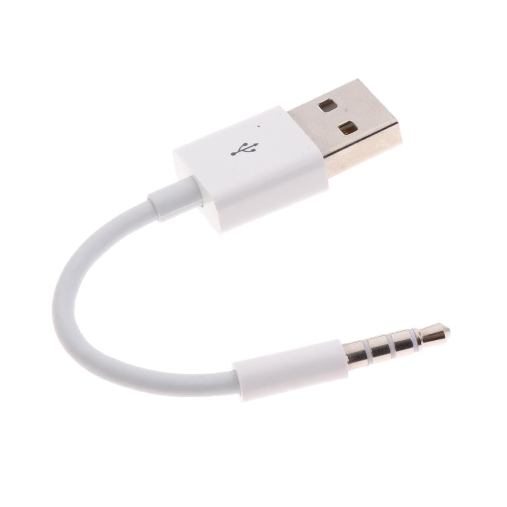 3.5MM Apple's iPod shuffle MP3 Universal Original USB 2.0 Data Charge Cable White