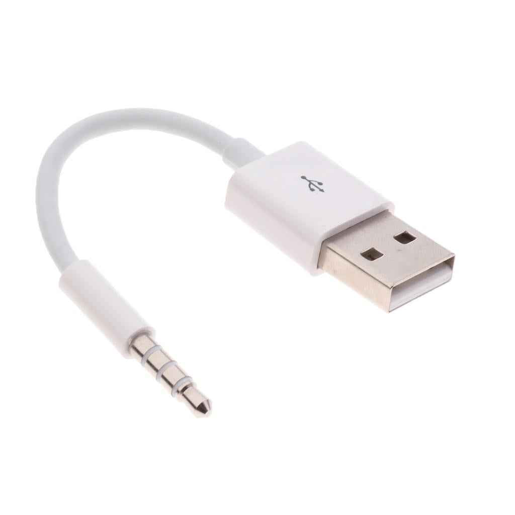 3.5MM Apple's iPod shuffle MP3 Universal Original USB 2.0 Data Charge Cable White