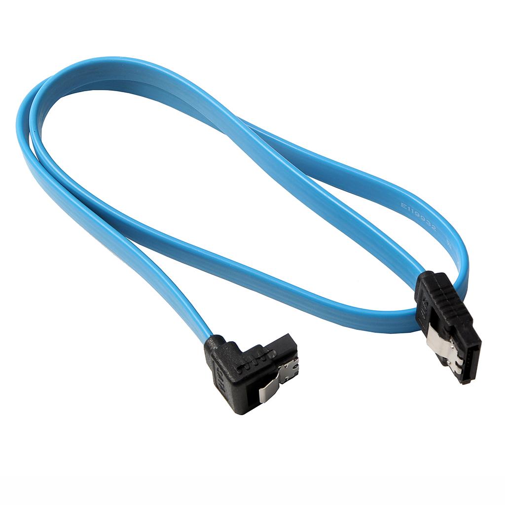 3xHigh Speed SATA III 3.0 6GB/s Straight Angle Data Cable For Data Transfer