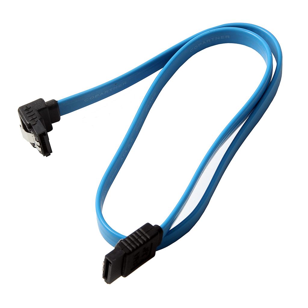 4xHigh Speed SATA III 3.0 6GB/s Straight Angle Data Cable For Data Transfer
