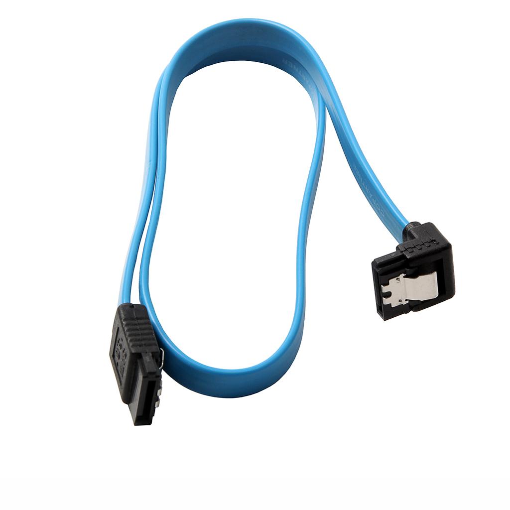 4xHigh Speed SATA III 3.0 6GB/s Straight Angle Data Cable For Data Transfer