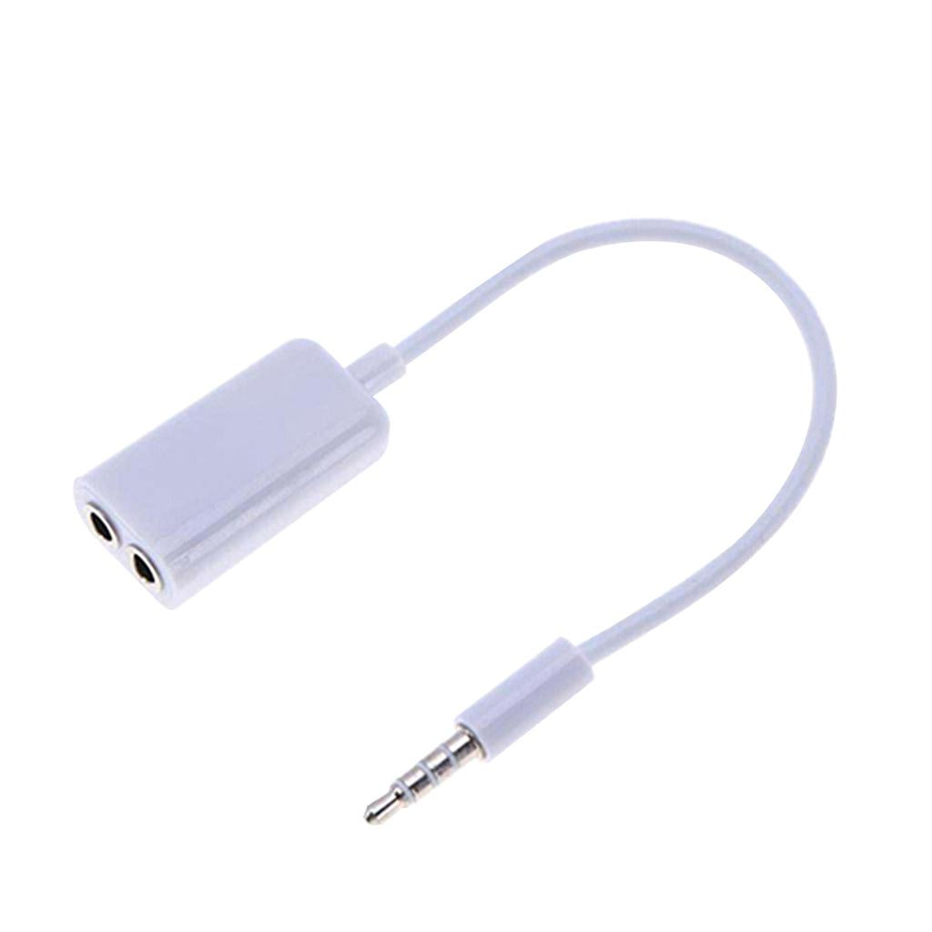 3x3.5mm Audio Cable Adapter AUX Stereo Splitter 3.5mm Male to 2 Port Female