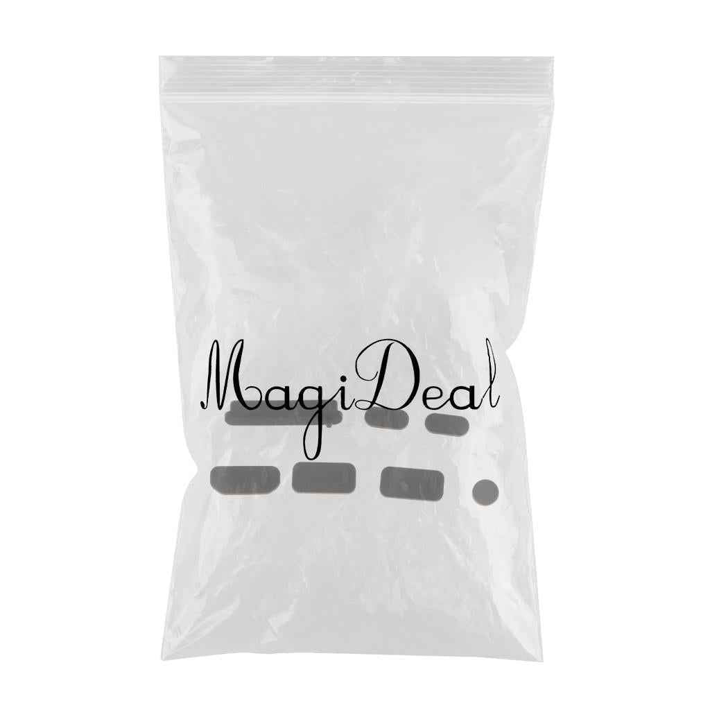 Silicone Anti-Dust Port Plug Cover Stopper Set for Xiaomi Air 12.5/13.3''Black