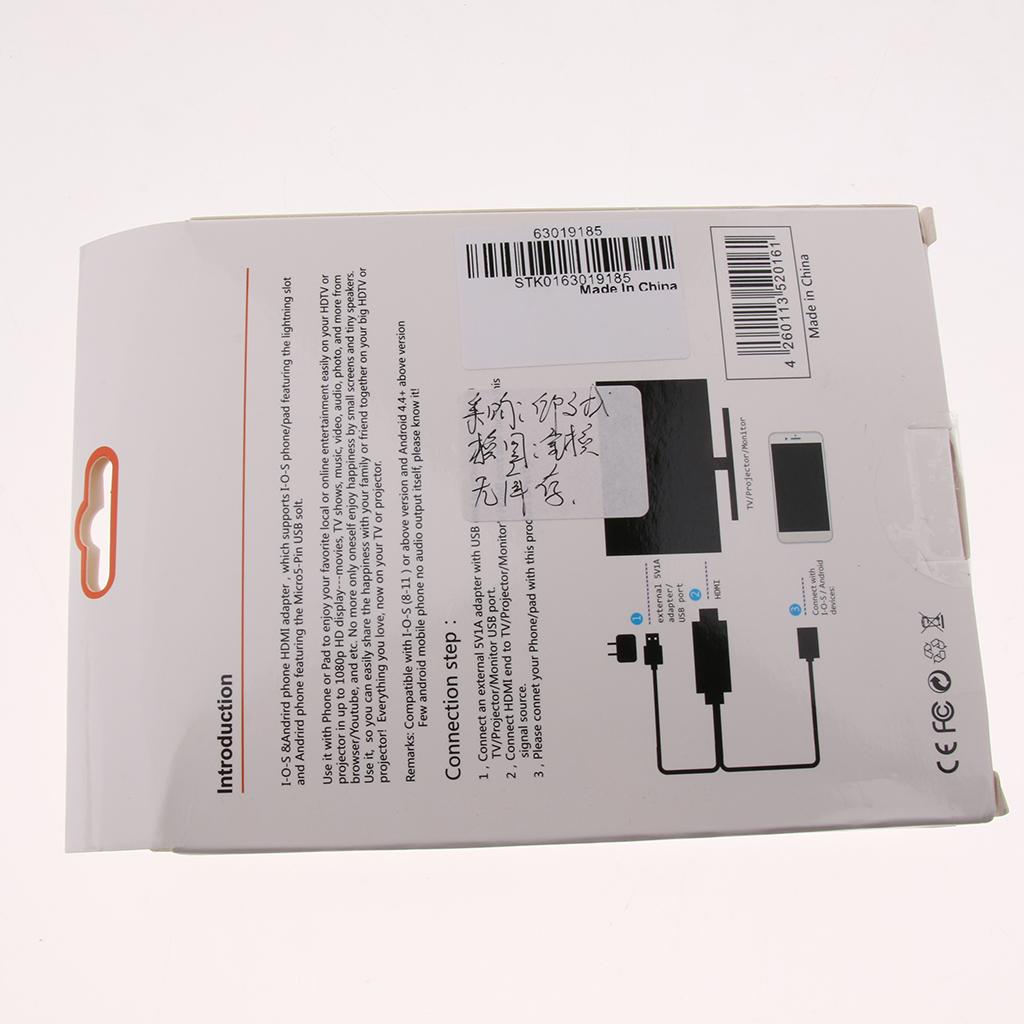 1080P AV HDTV Connector Adapter for Samsung Projector Monitor 2M