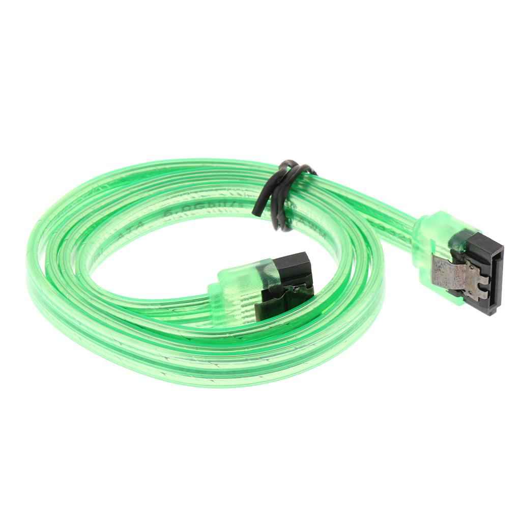 SATA III Data Drive Cable with Locking Latch 610mm Straight 6Gbps