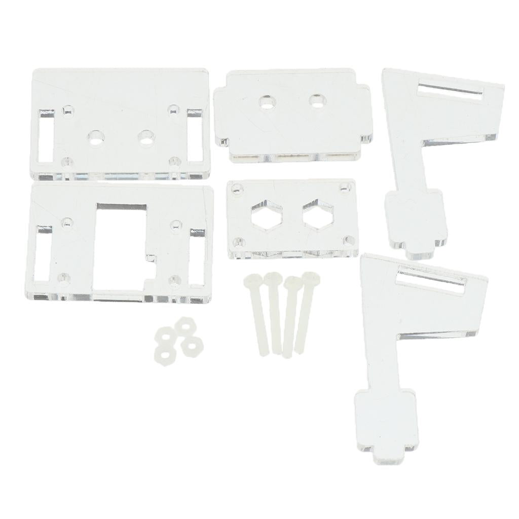 4xAdjustable Acrylic Camera Mounting Bracket Holder Support for Raspberry Pi