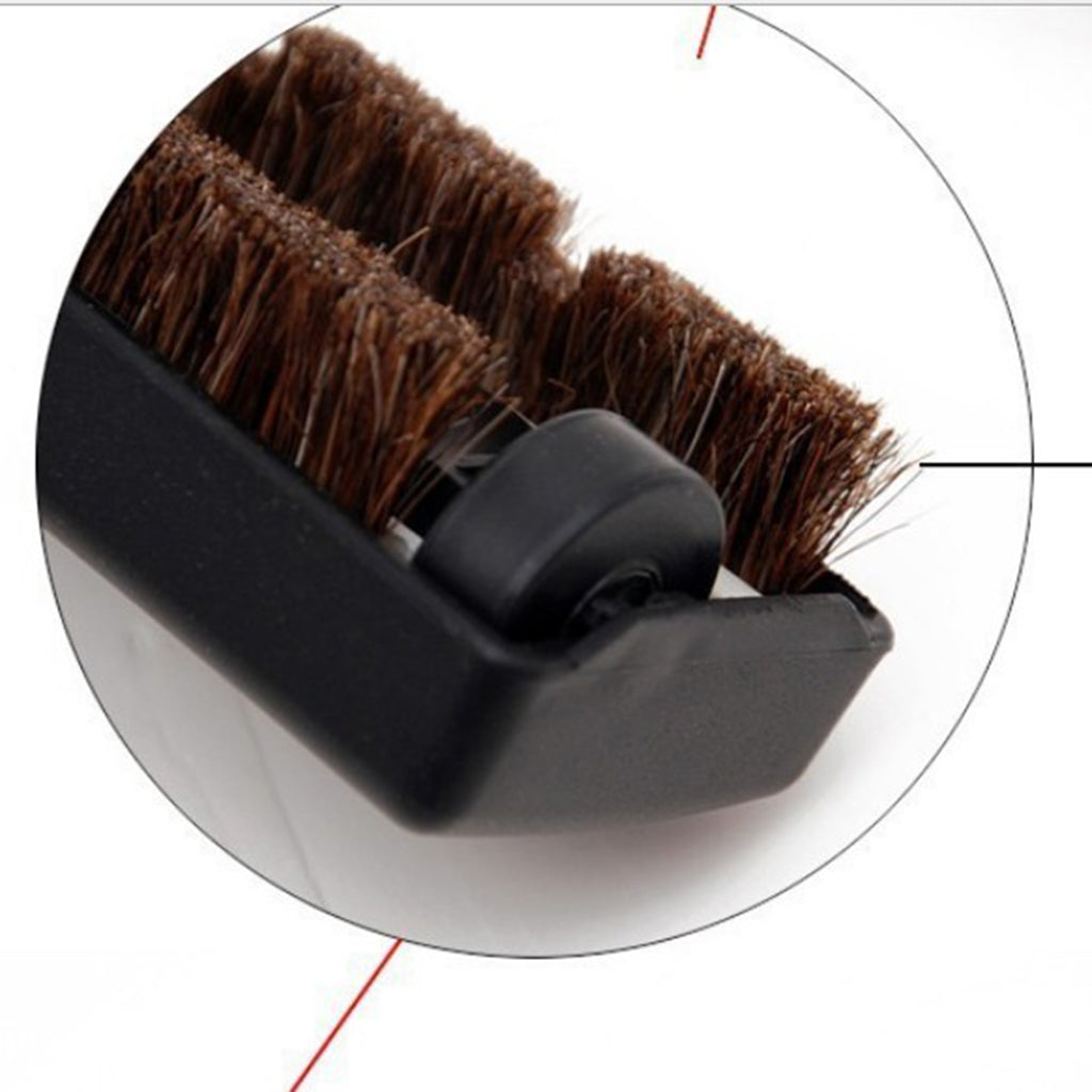 2x Universal Vacuum Clearner Attachment Horsehair Floor Brush Head 32mm Dia.